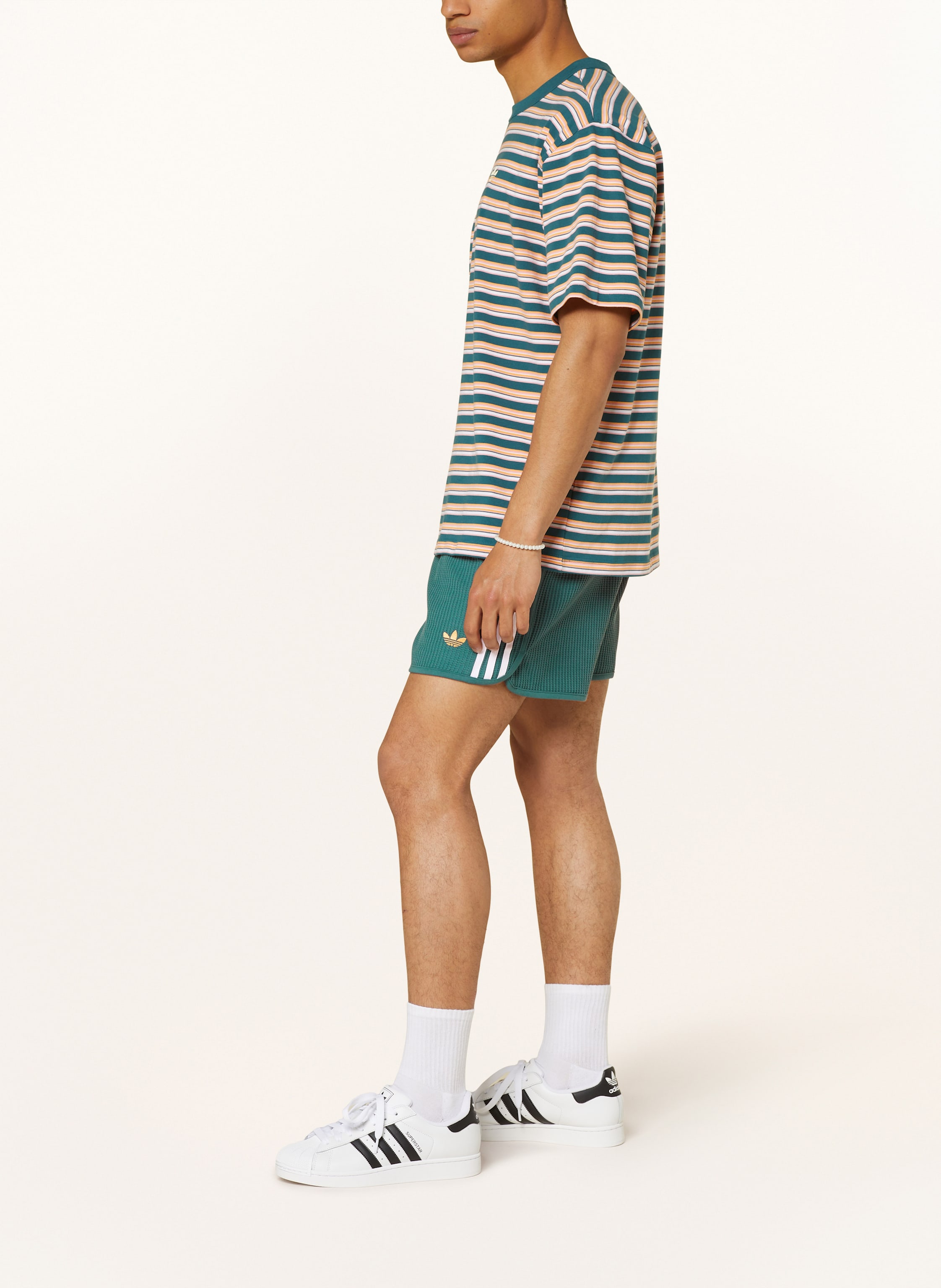 Thumbnail - Adidas Originals Shorts Waffle Knit Sprinter gruen