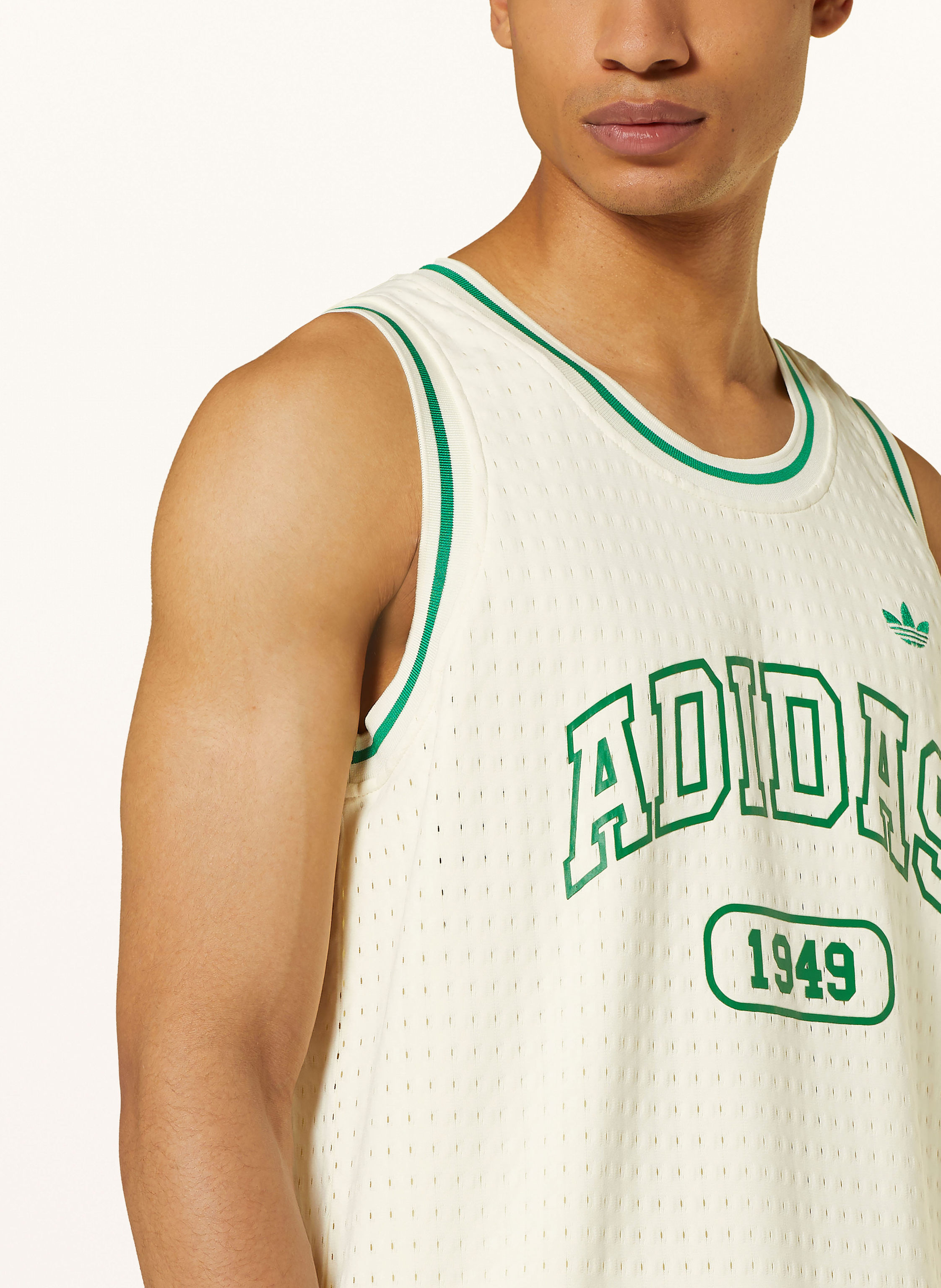 Thumbnail - Adidas Originals Basketballtrikot beige