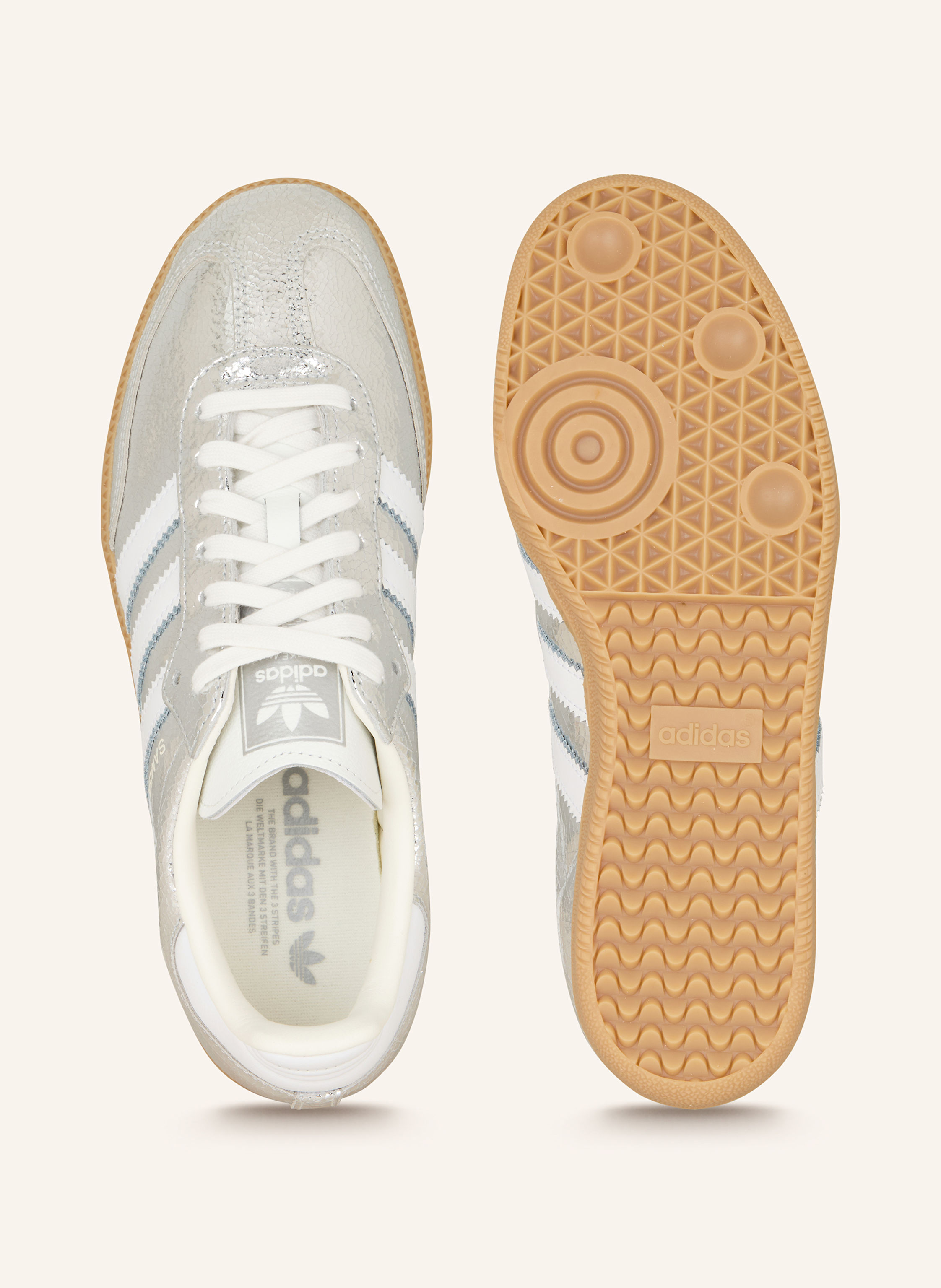 Thumbnail - Adidas Originals Sneaker Samba Og W silber