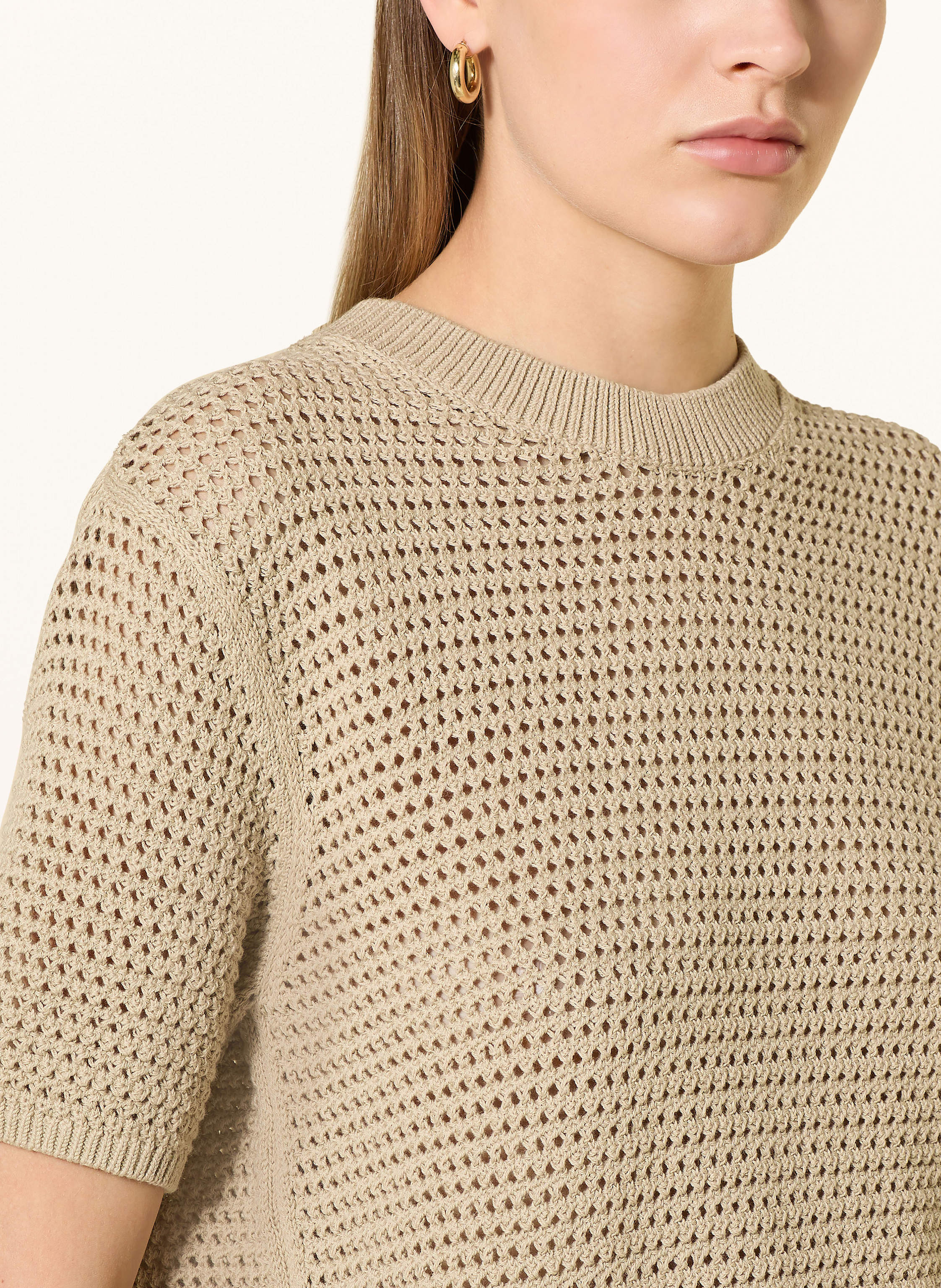 Thumbnail - Tommy Hilfiger Strickshirt beige