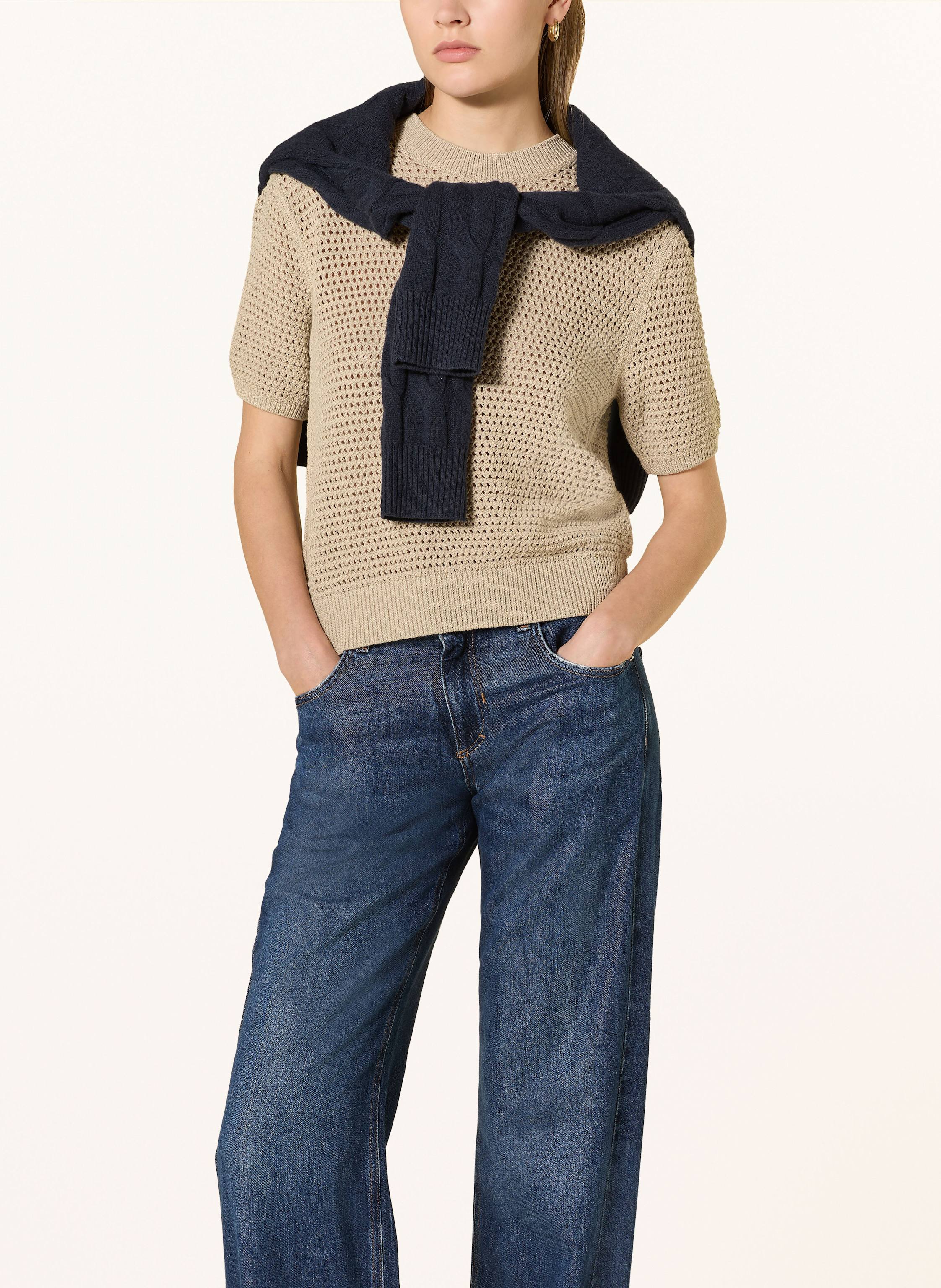 Thumbnail - Tommy Hilfiger Strickshirt beige