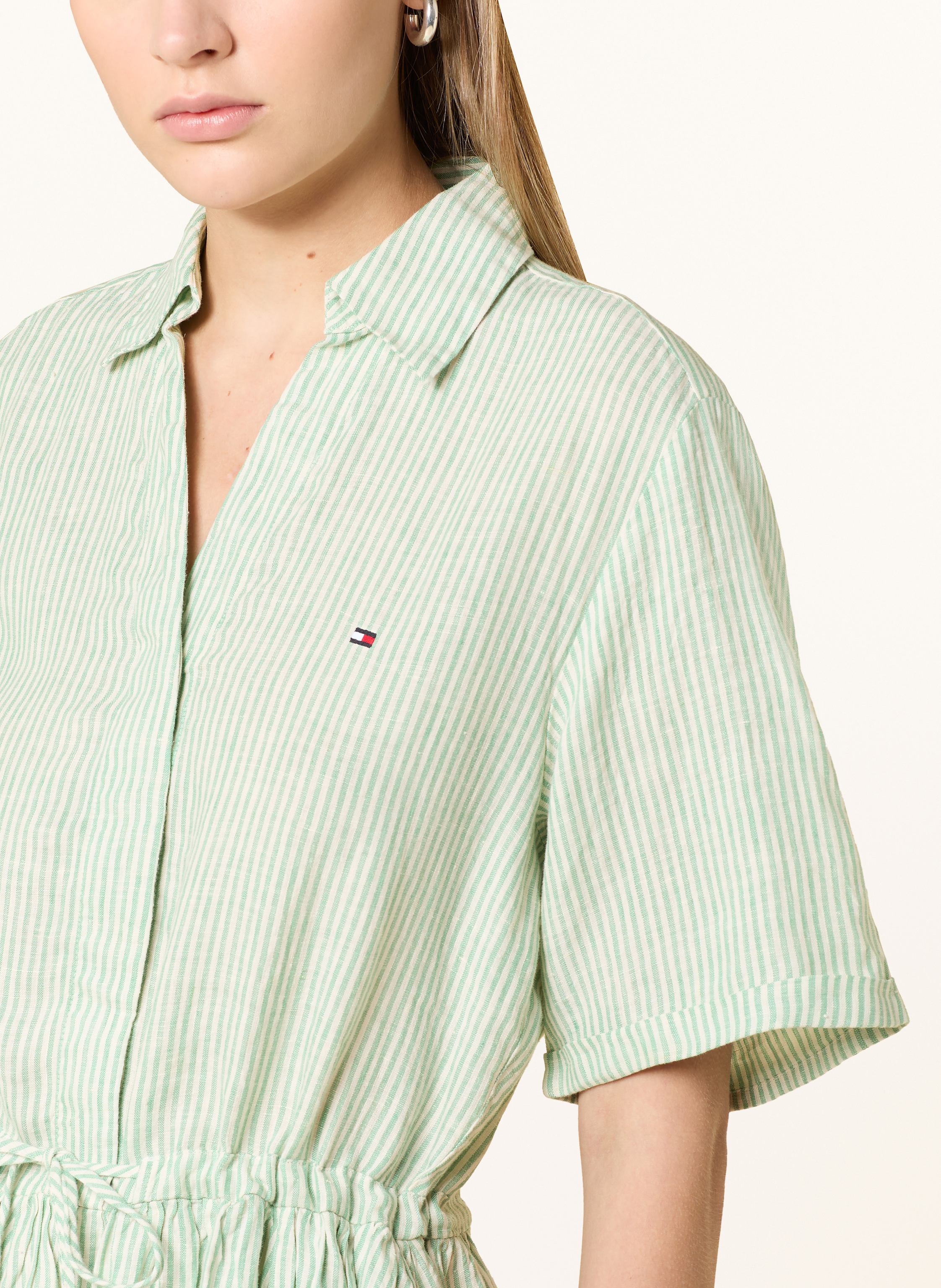 Thumbnail - Tommy Hilfiger Leinenkleid gruen