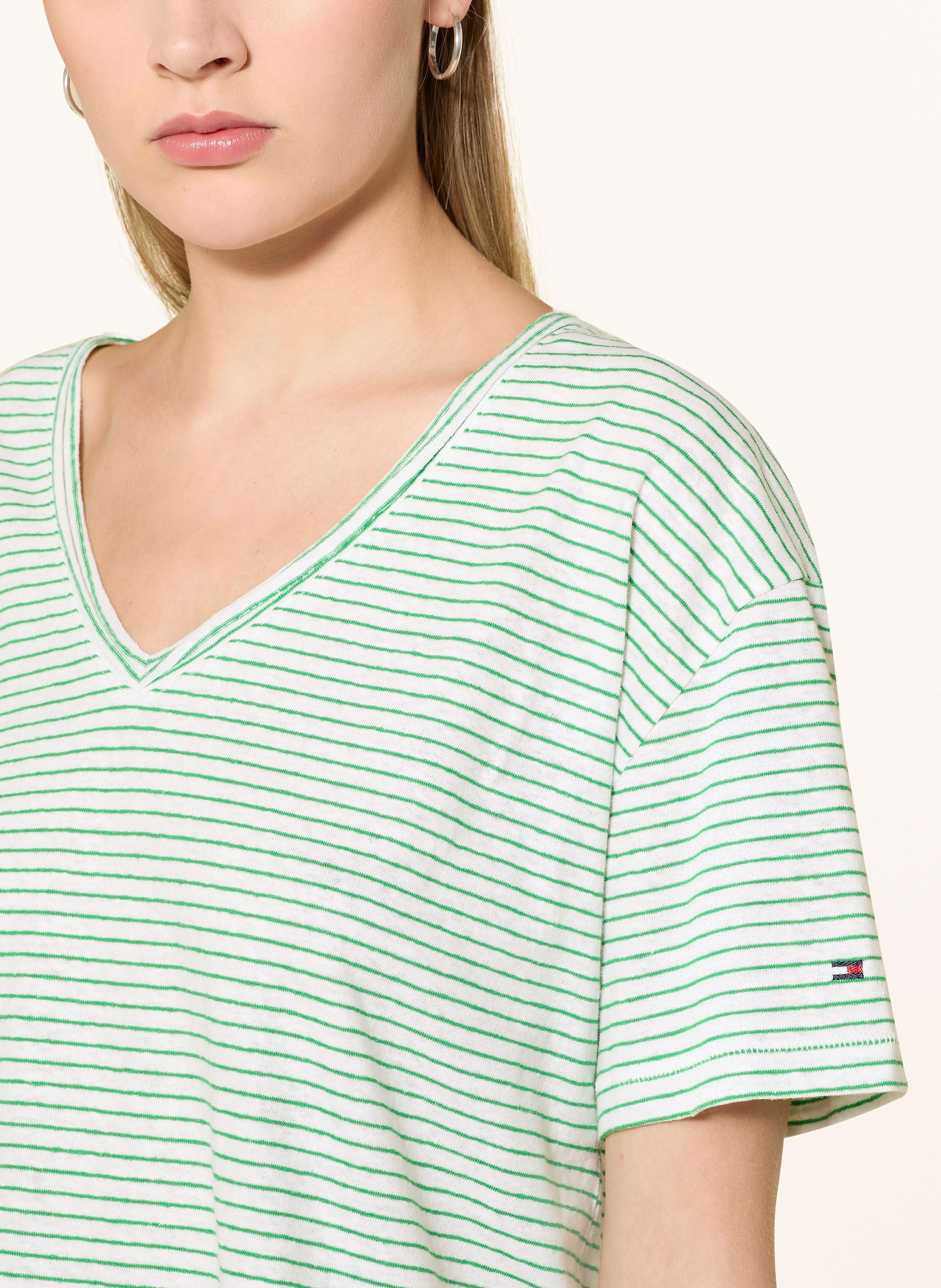 Thumbnail - Tommy Hilfiger T-Shirt Mit Leinen weiss