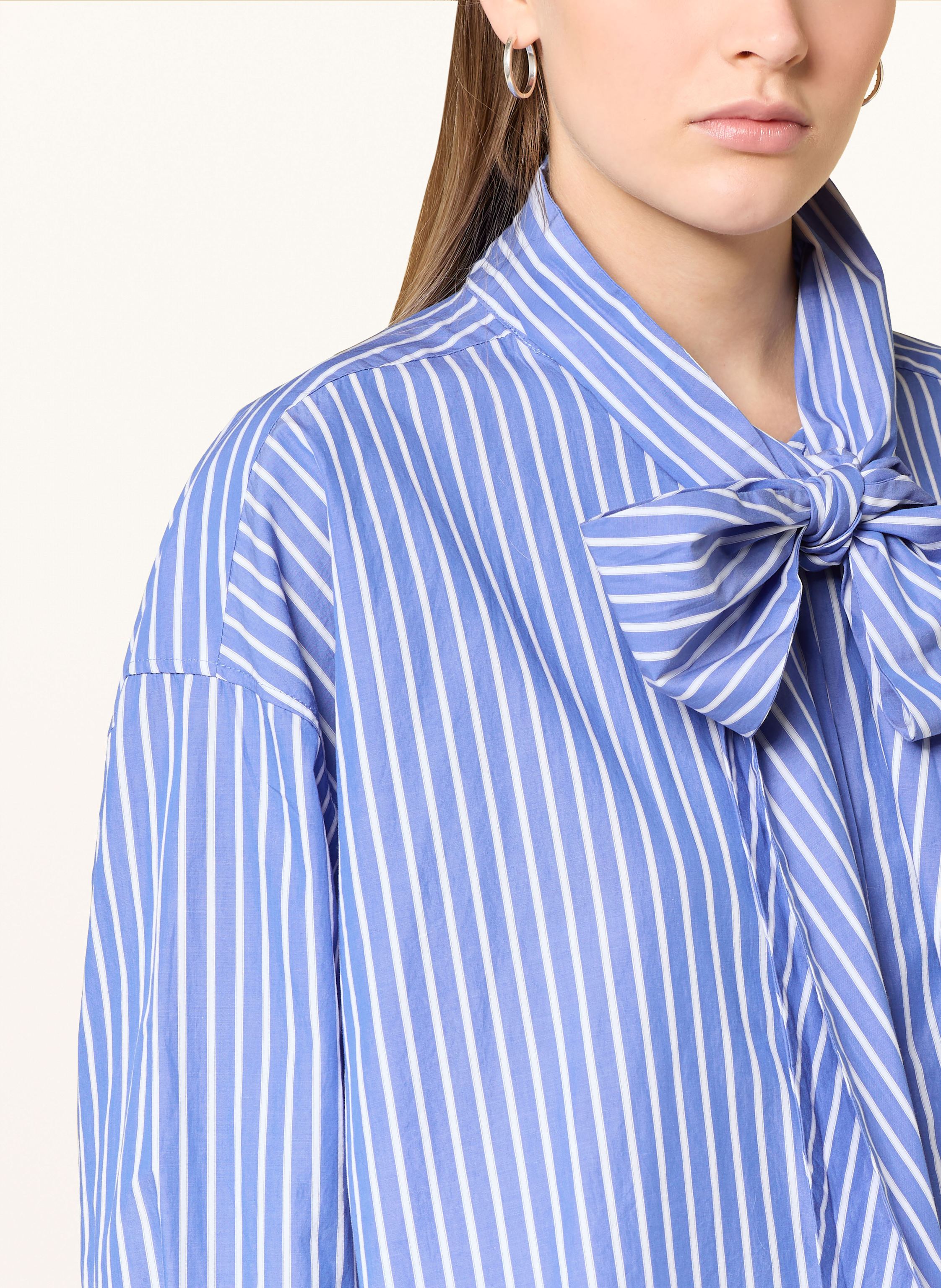 Thumbnail - Tommy Hilfiger Hemdbluse Mit Schluppe blau