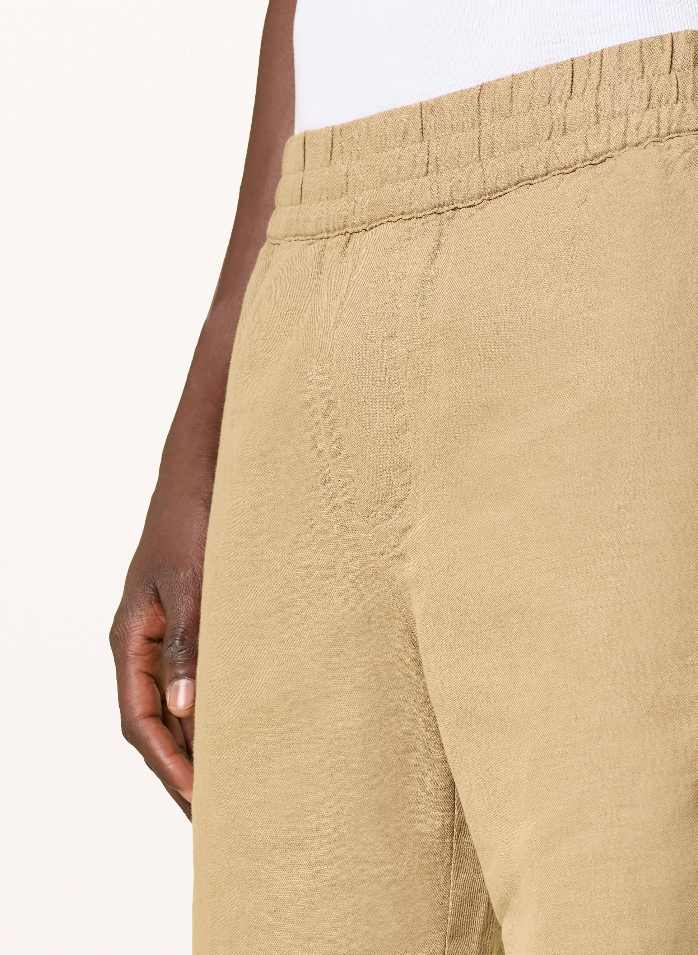 Thumbnail - Samsøe Samsøe Shorts Smith Mit Leinen beige