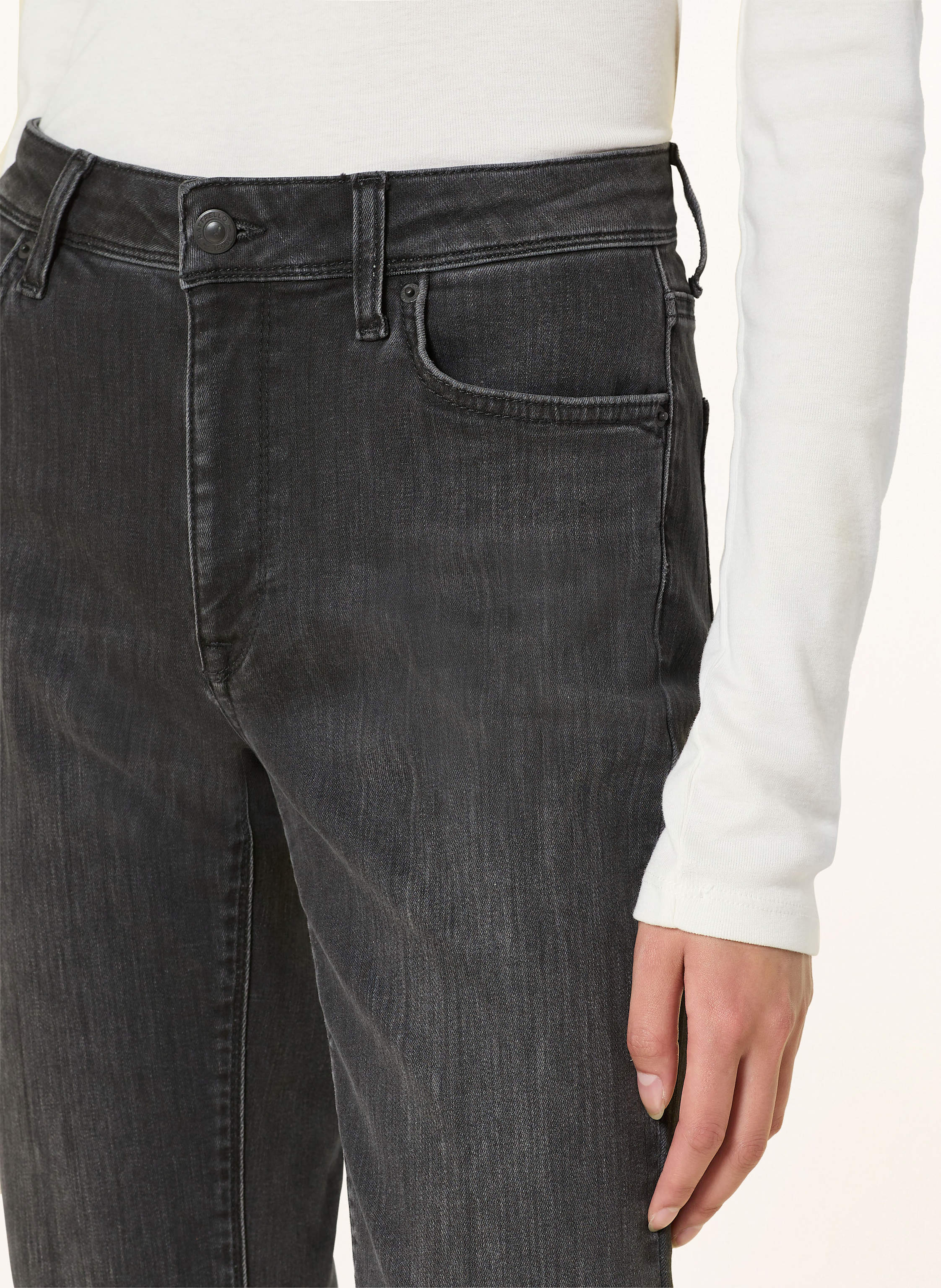 Thumbnail - Raffaello Rossi Flared Jeans Vic grau