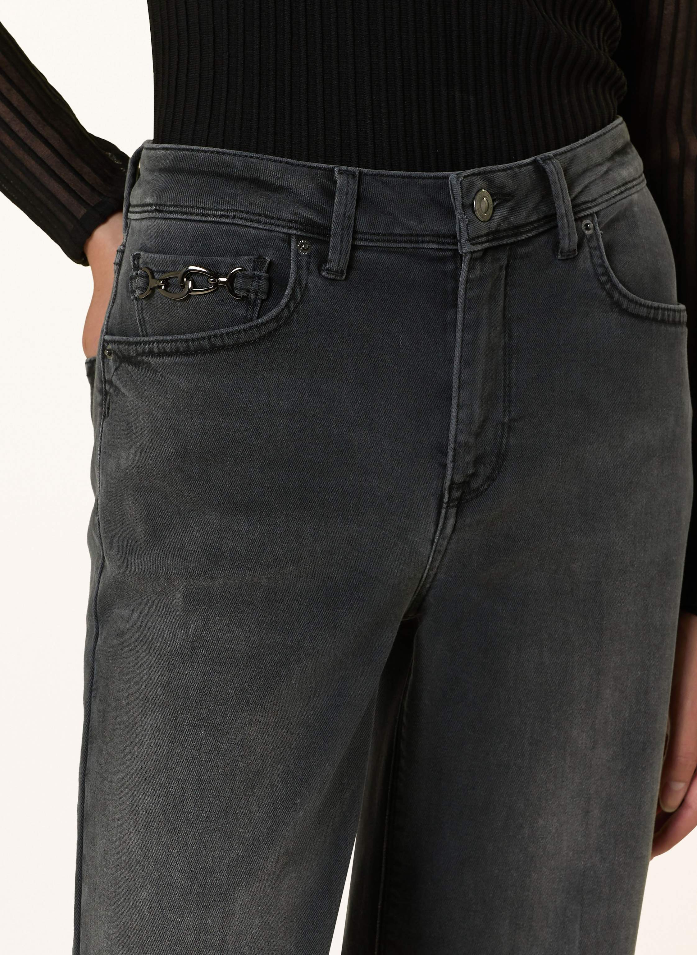 Thumbnail - Raffaello Rossi Straight Jeans Kira grau