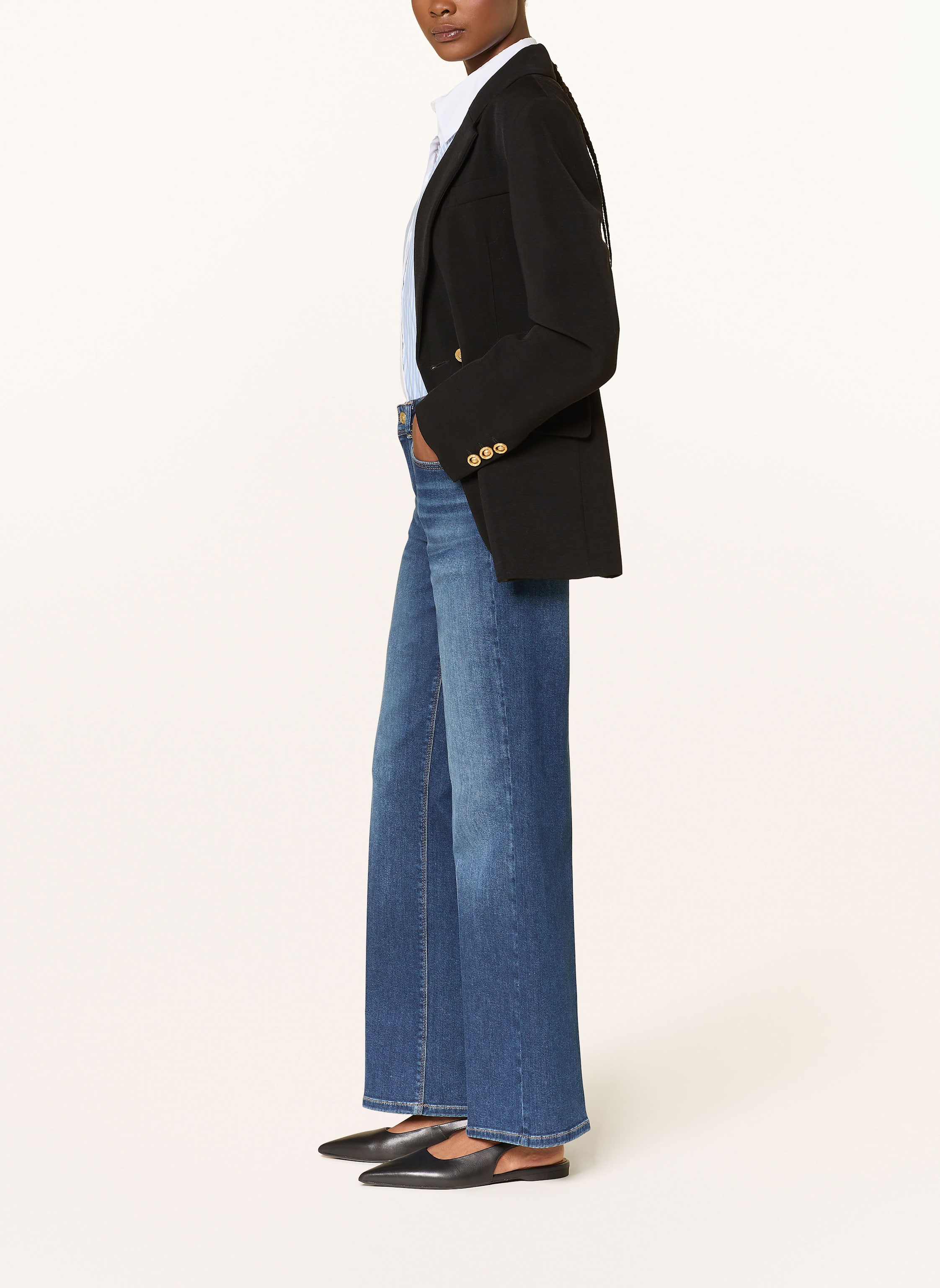 Thumbnail - Raffaello Rossi Straight Jeans Kira blau