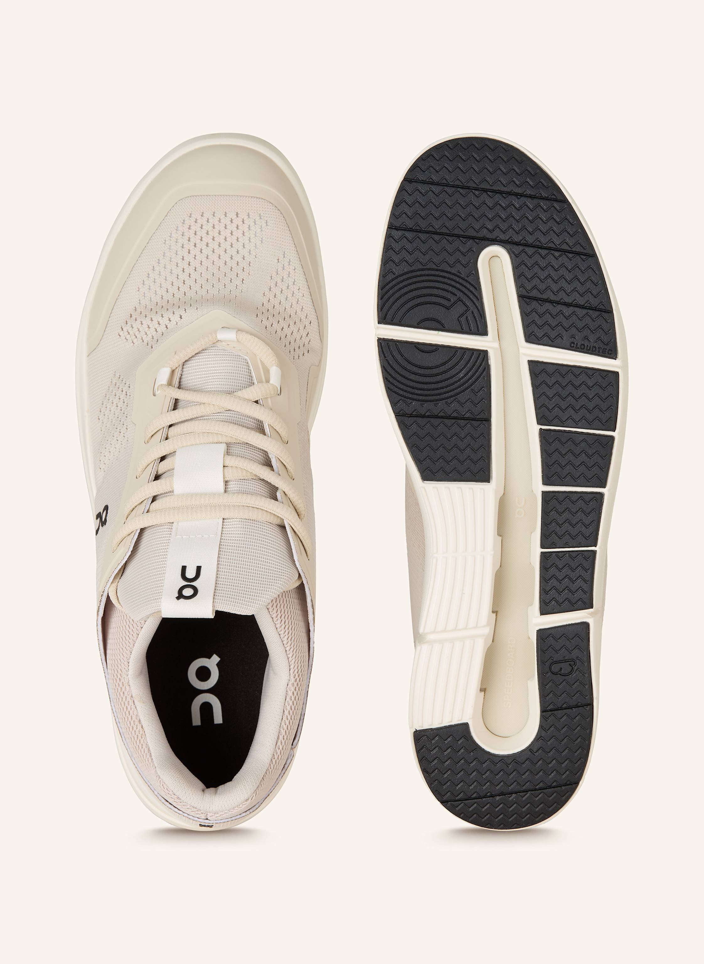 Thumbnail - On Sneaker The Roger Spin beige