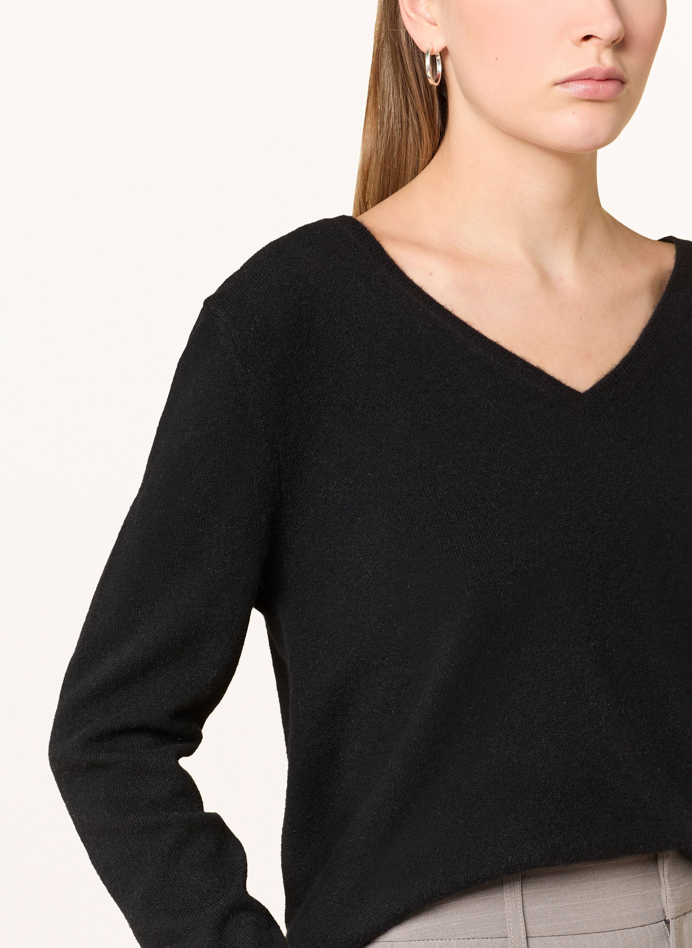 Thumbnail - Darling Harbour Cashmere-Pullover schwarz