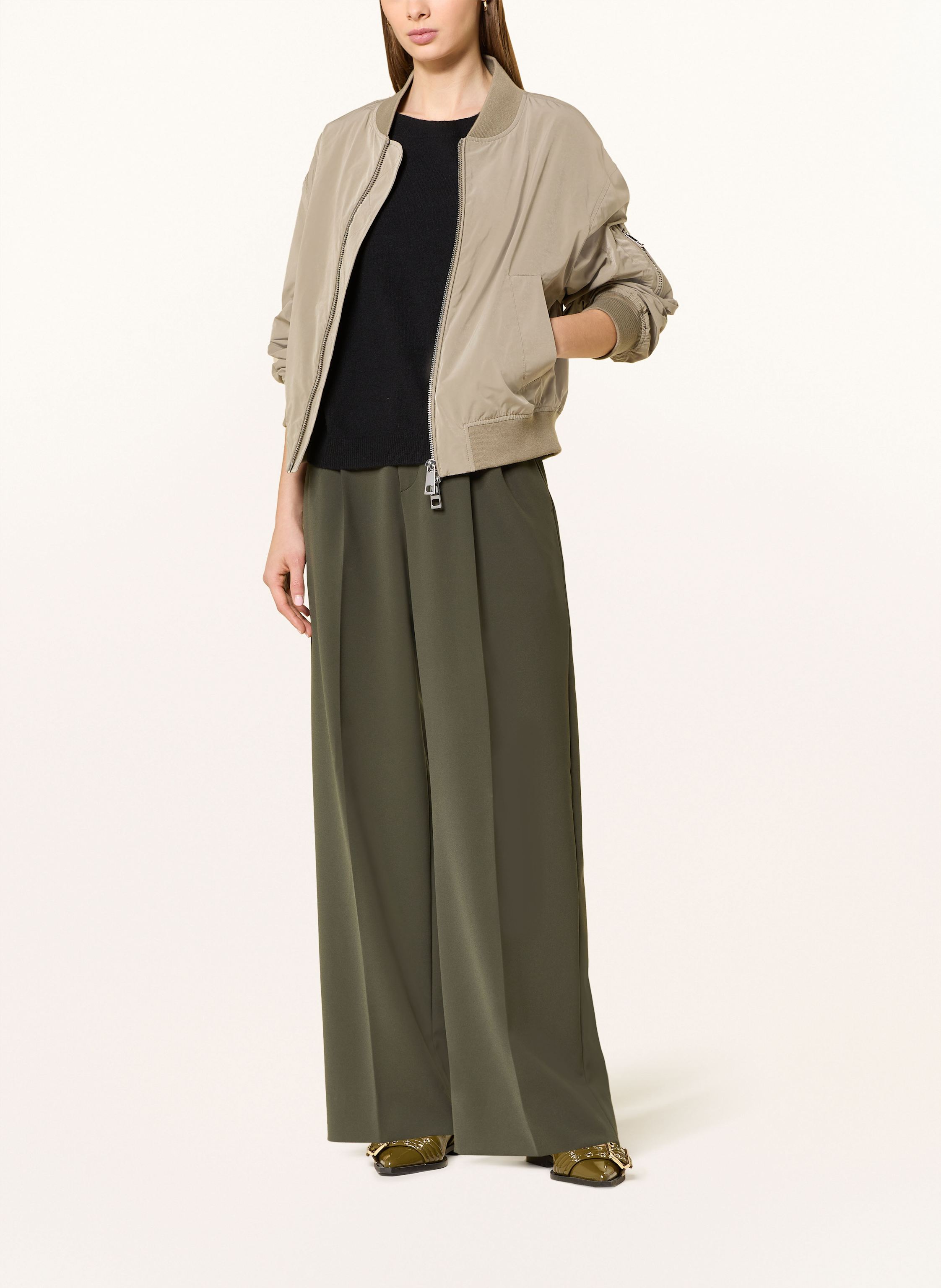 Thumbnail - Darling Harbour Cashmere-Pullover Mit 3/4-Arm schwarz