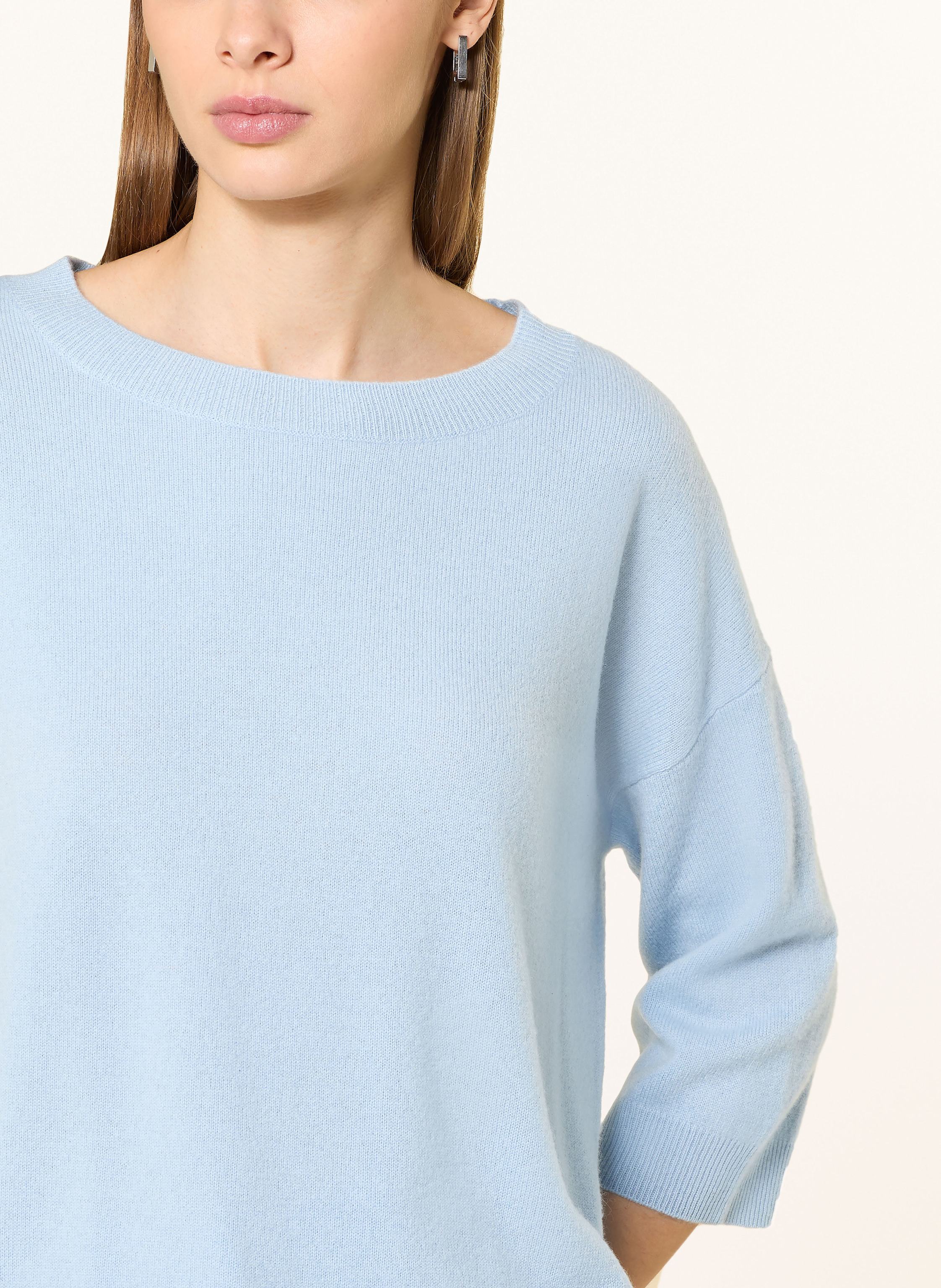Thumbnail - Darling Harbour Cashmere-Pullover Mit 3/4-Arm blau