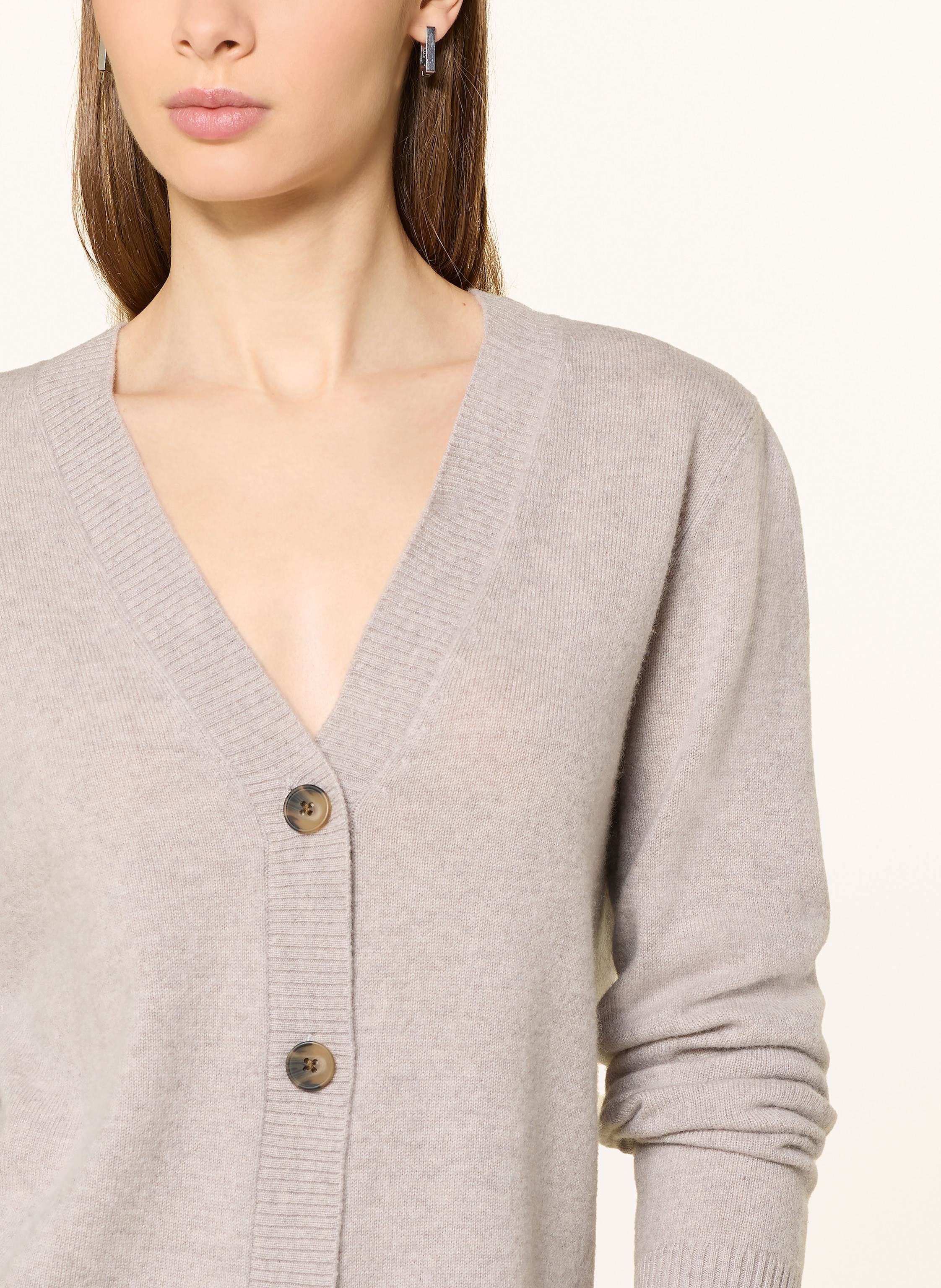 Thumbnail - Darling Harbour Strickjacke Aus Cashmere beige
