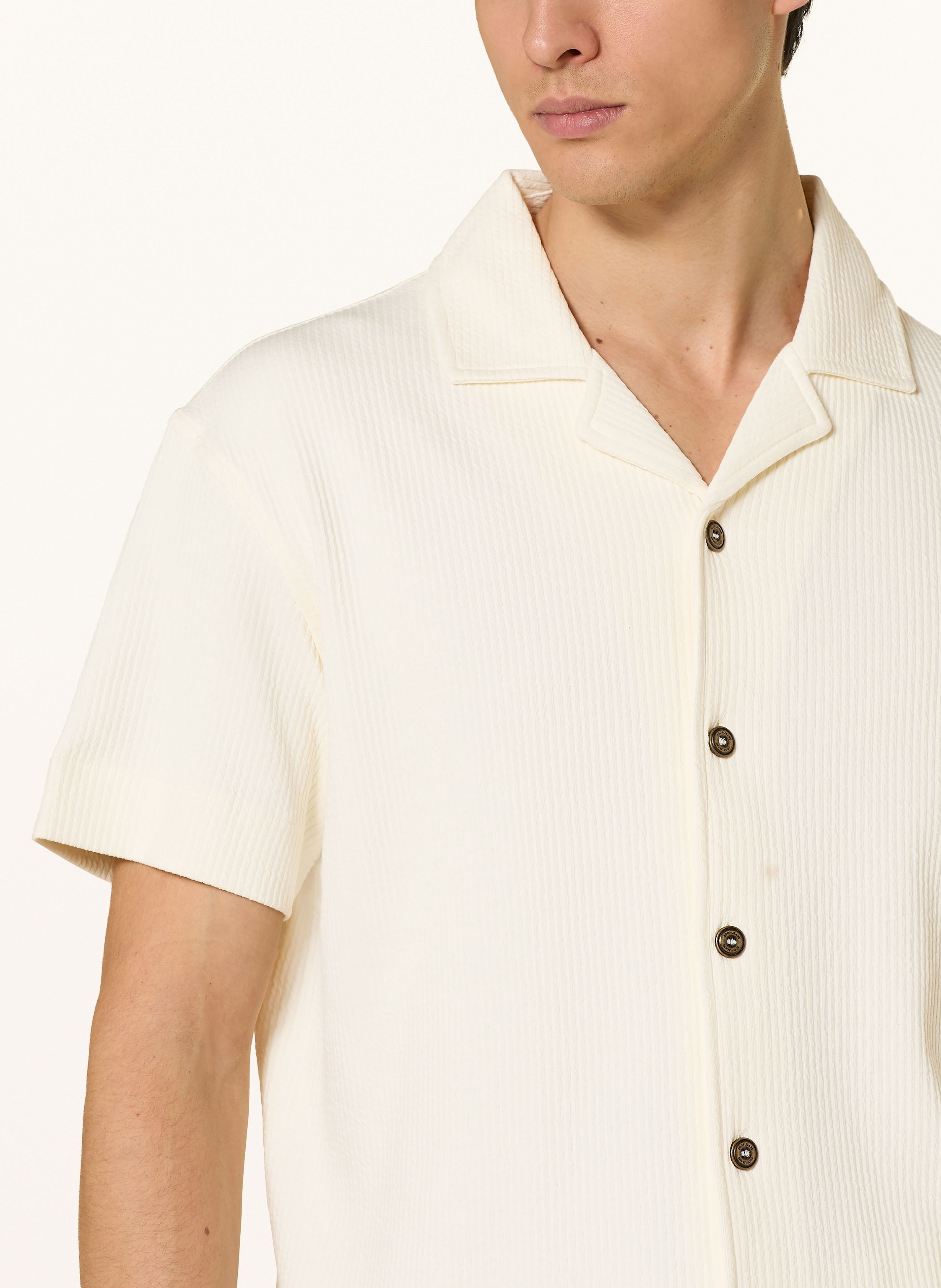 Thumbnail - Joop! Jeans Resorthemd Esdras Comfort Fit weiss