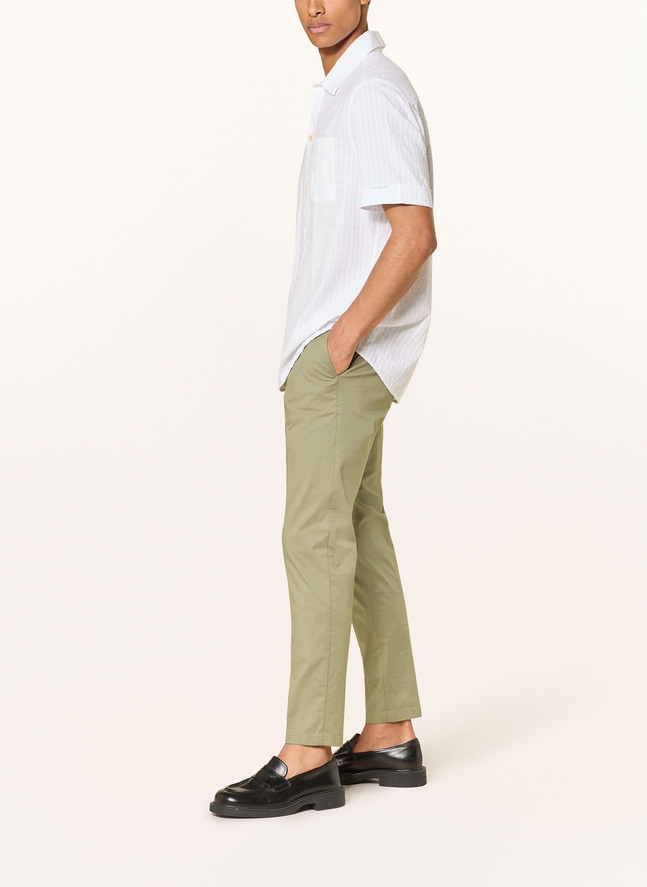 Thumbnail - Drykorn Chino Ajend Extra Slim Fit gruen
