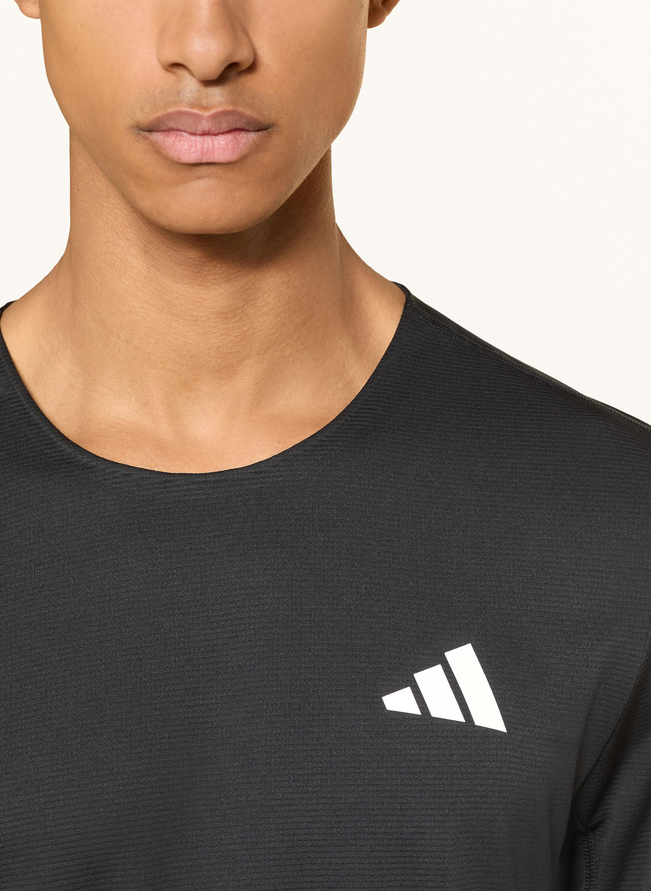Thumbnail - Adidas Laufshirt Adizero Running schwarz