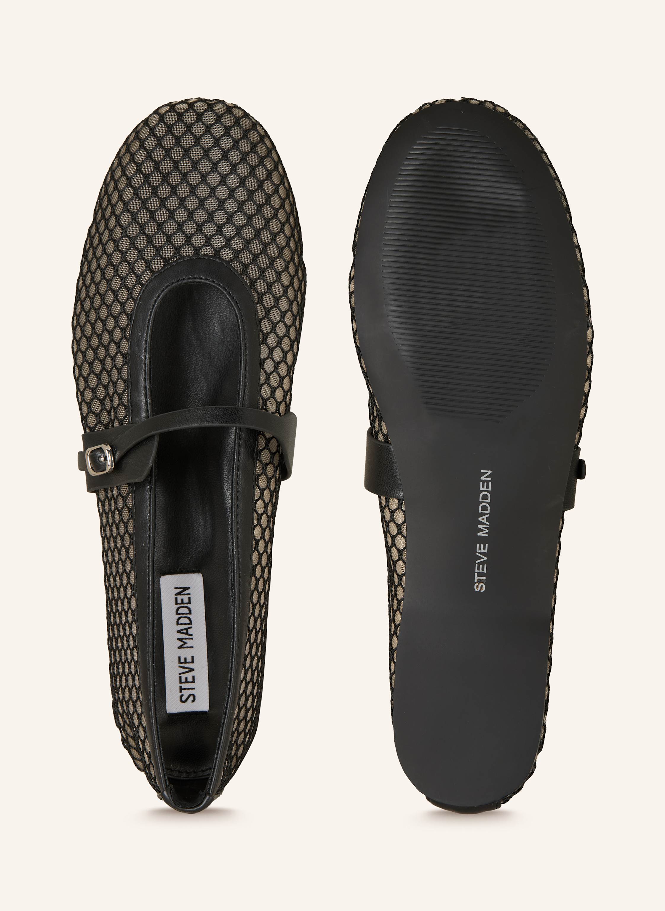 Thumbnail - Steve Madden Mary-Jane-Ballerinas Rejoice schwarz