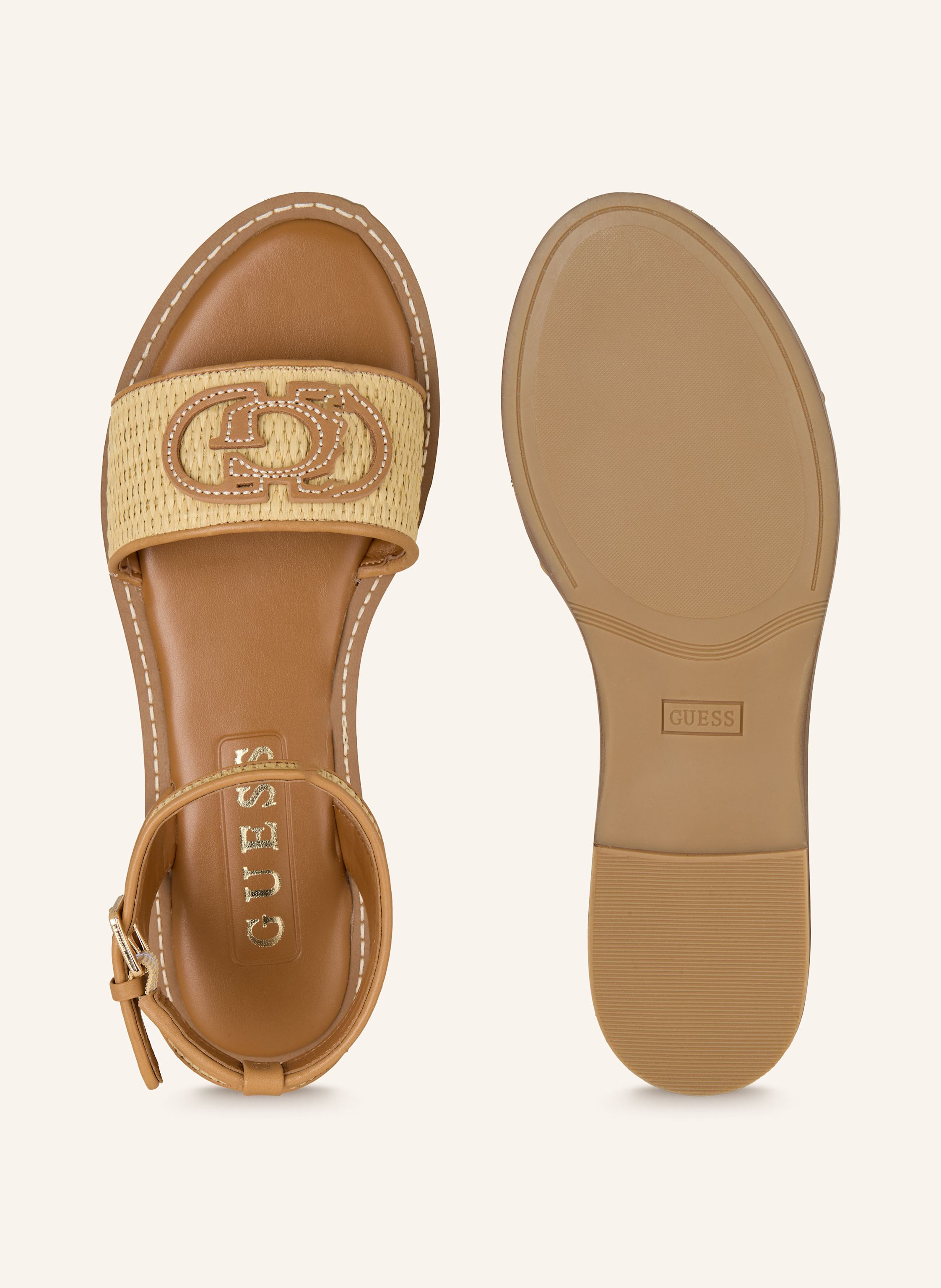 Thumbnail - Guess Sandalen Siyona beige