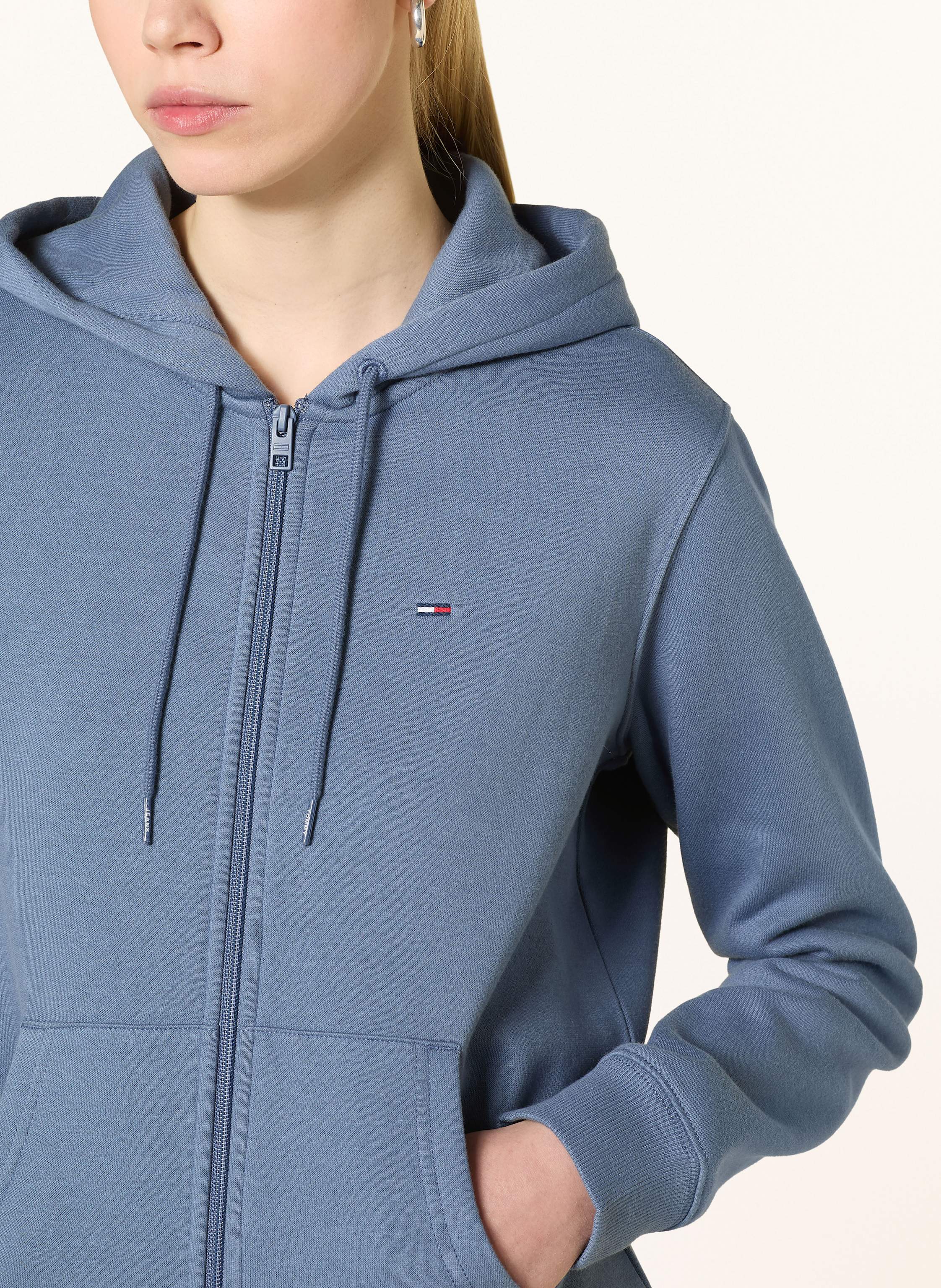 Thumbnail - Tommy Jeans Sweatjacke grau