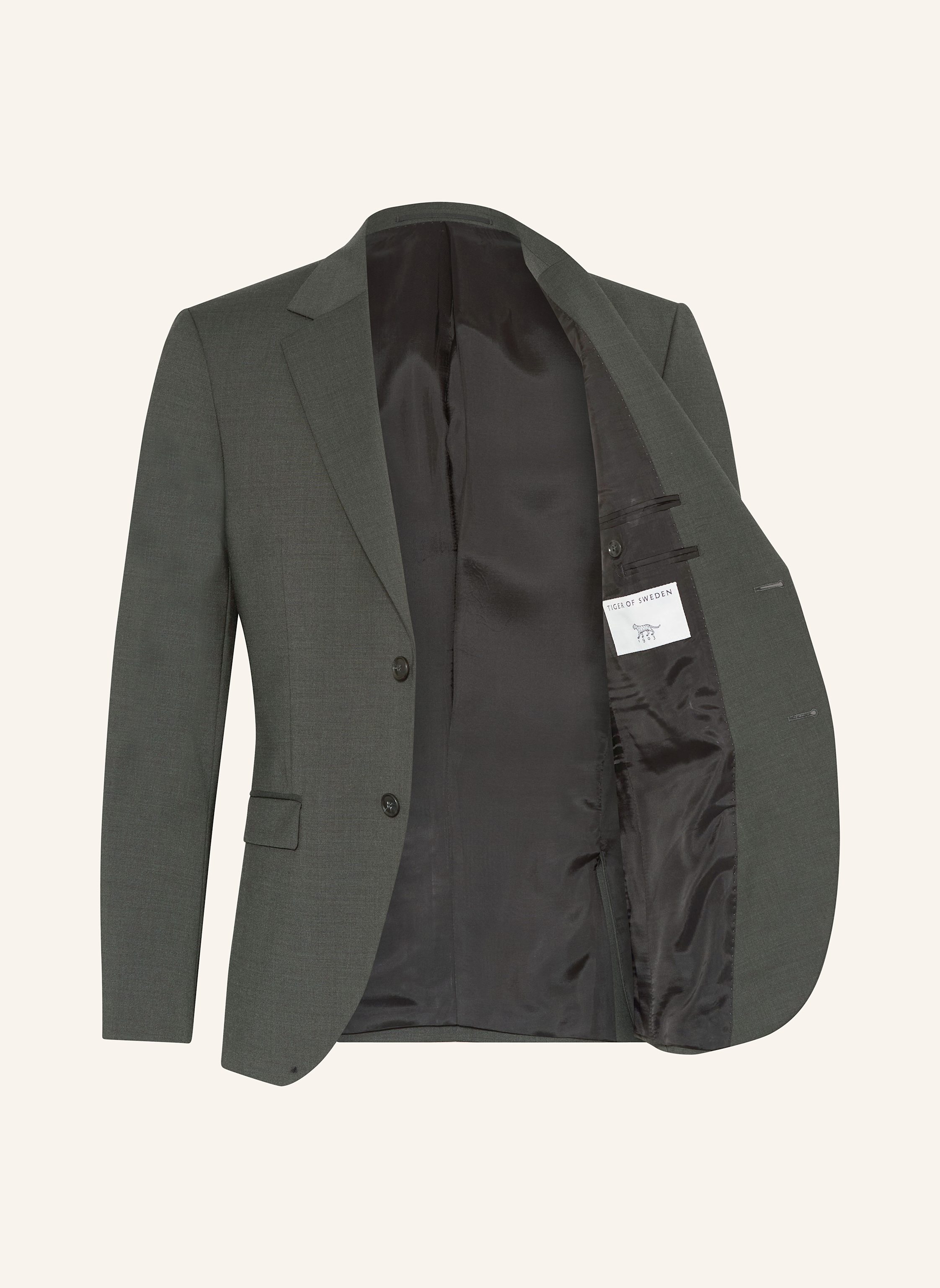 Thumbnail - Tiger Of Sweden Anzugsakko Jamonte Extra Slim Fit gruen