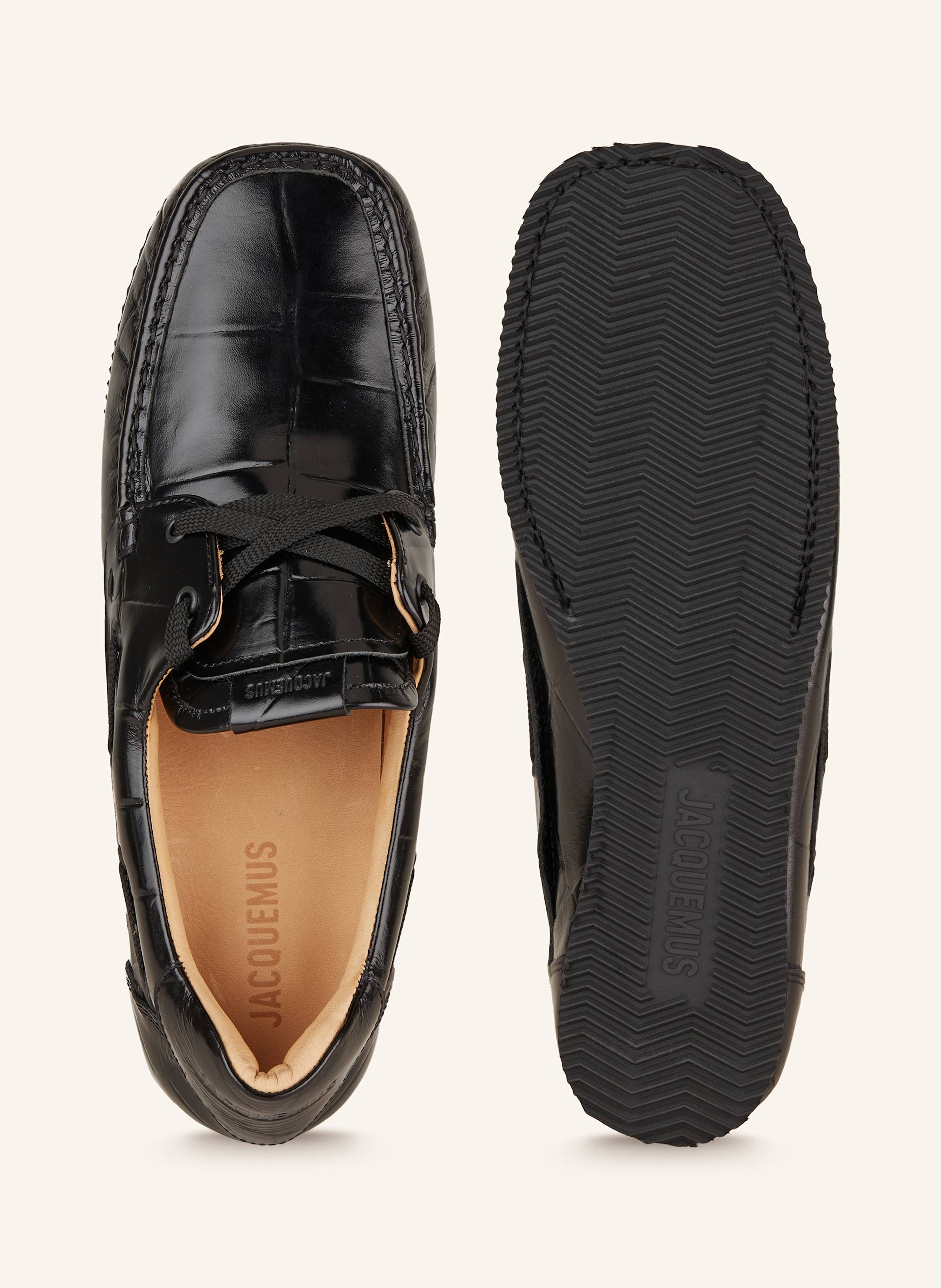 Thumbnail - Jacquemus Bootsschuhe Les Batto schwarz