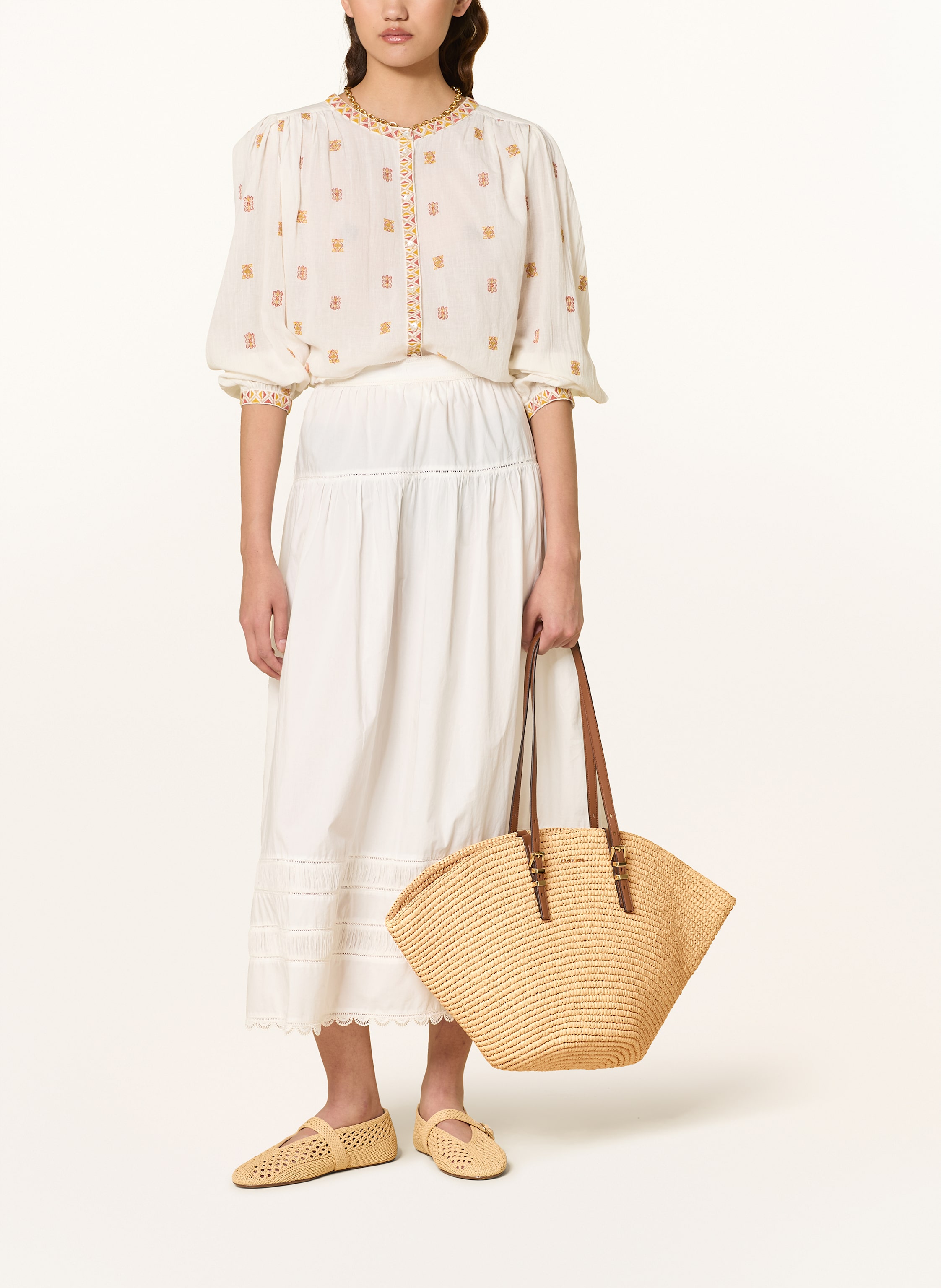 Thumbnail - Michael Kors Shopper Isa beige