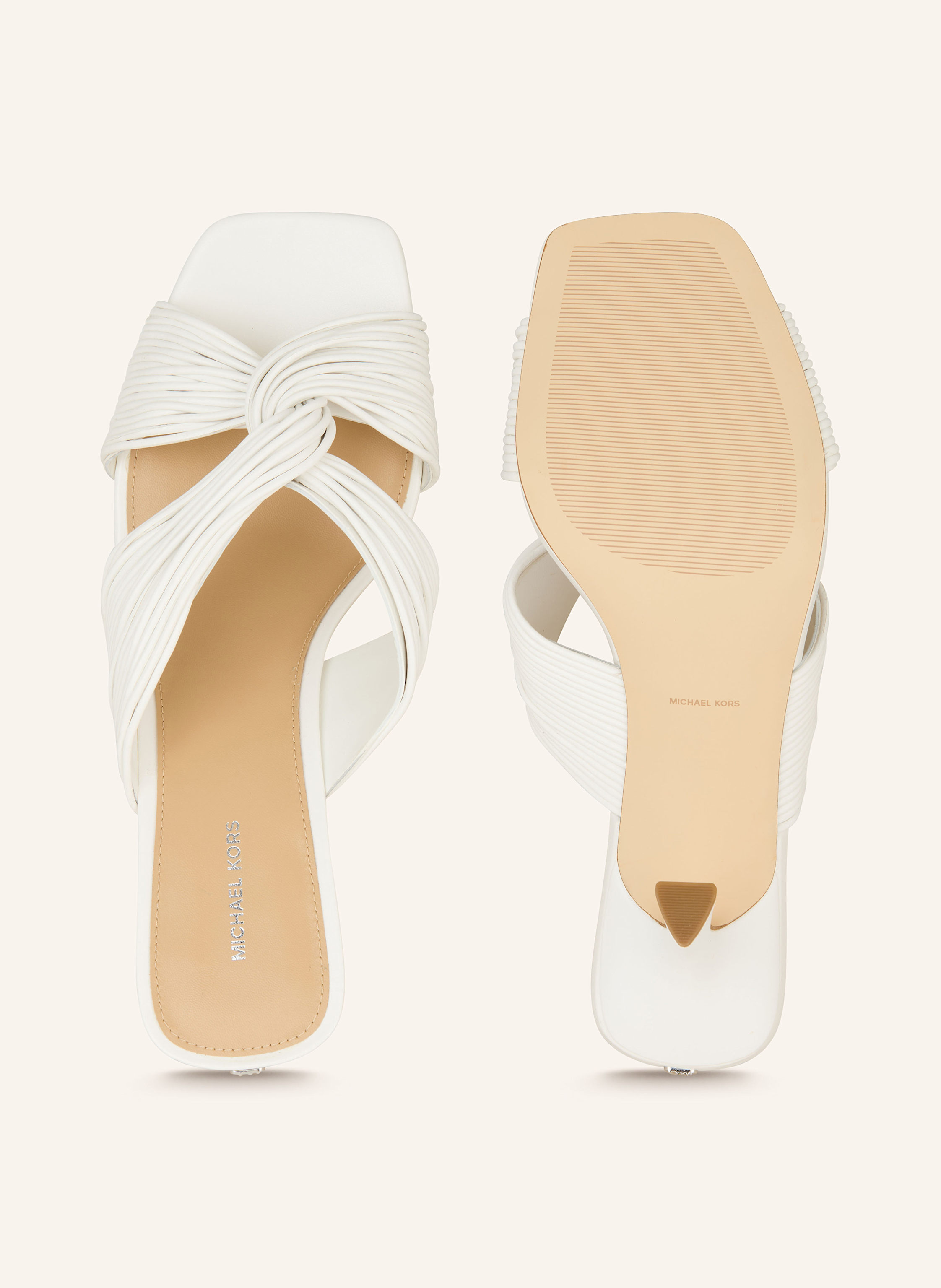 Thumbnail - Michael Kors Mules Alessia weiss