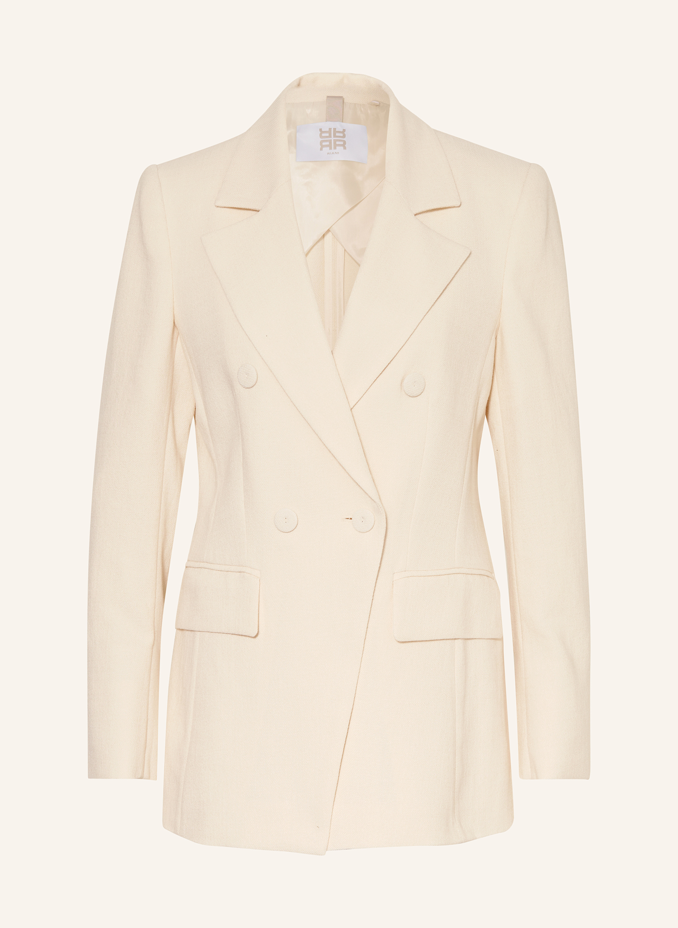 Riani Smart Blazer With 2 Front Pockets Deep Blue