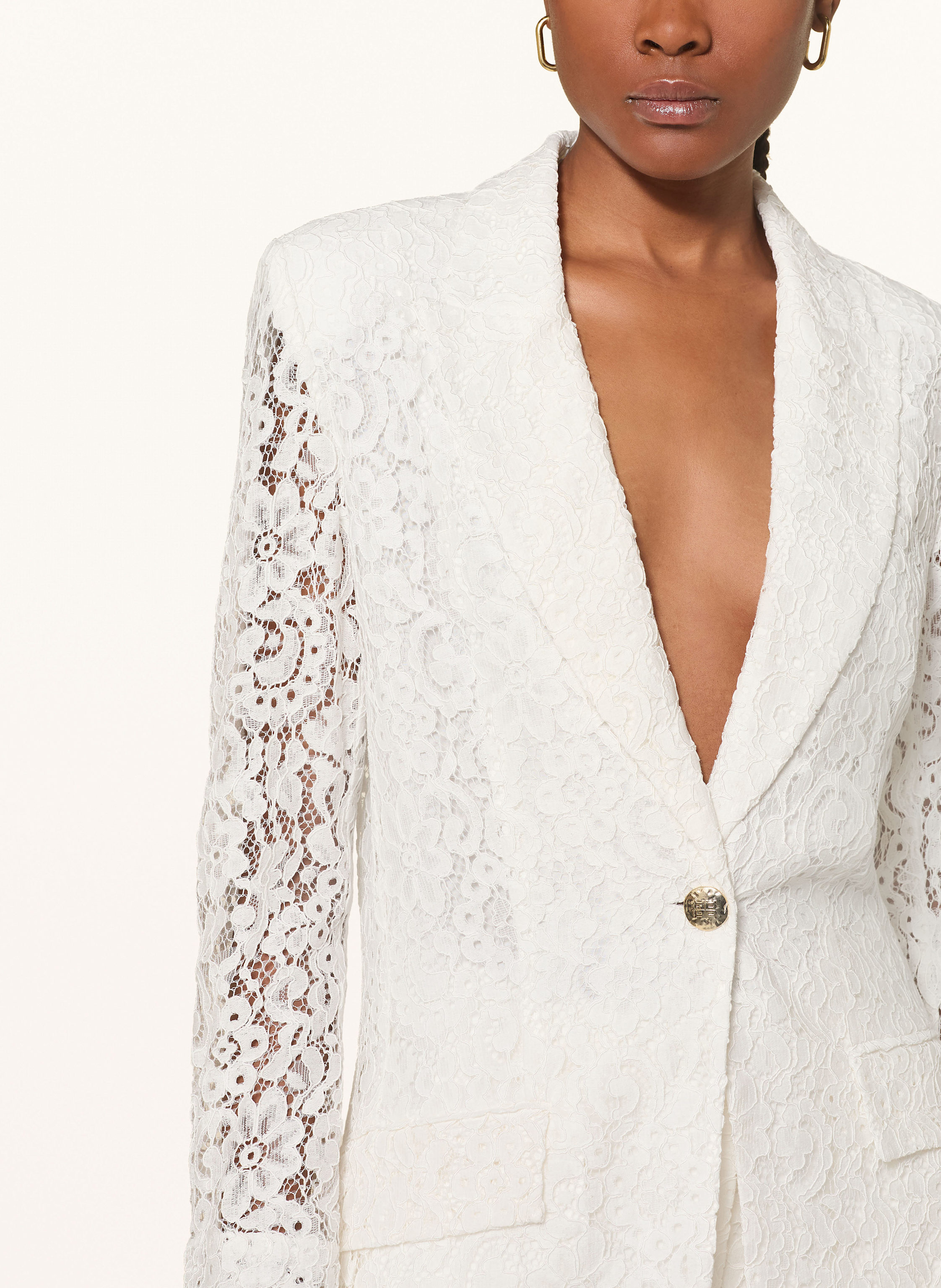 Thumbnail - Riani Spitzenblazer weiss