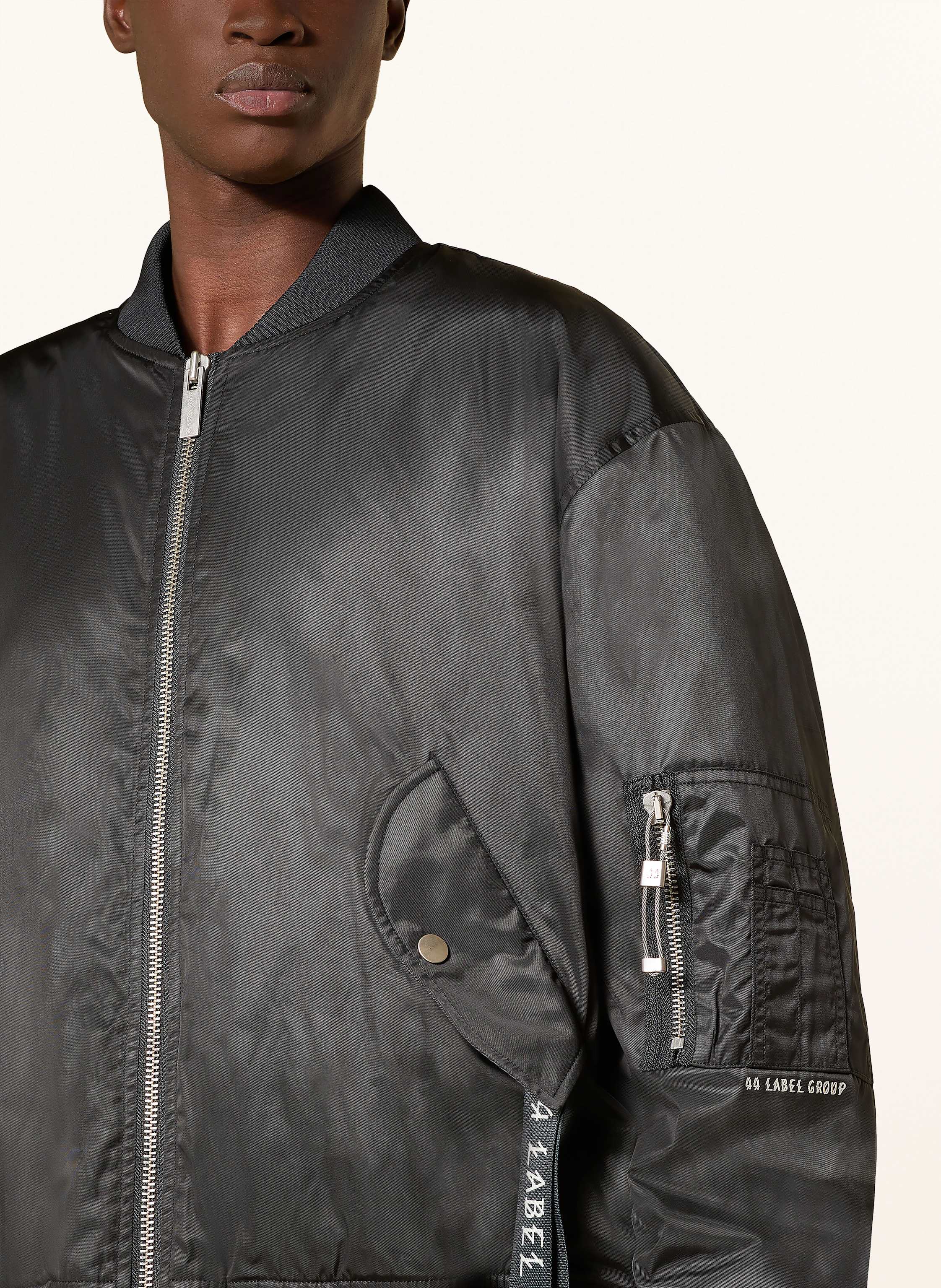 Thumbnail - 44 Label Group Blouson schwarz