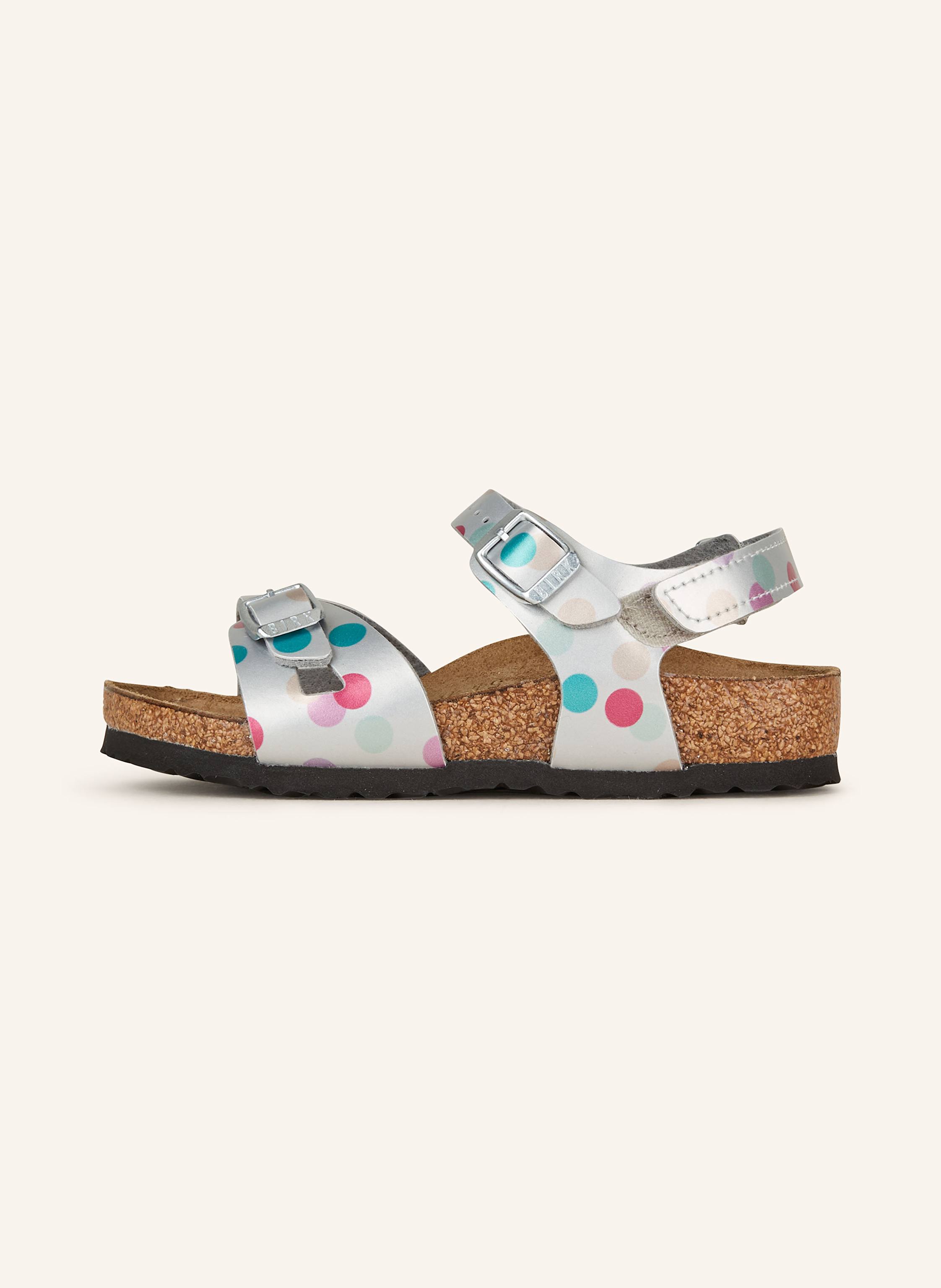 Thumbnail - Birkenstock Sandalen Rio silber