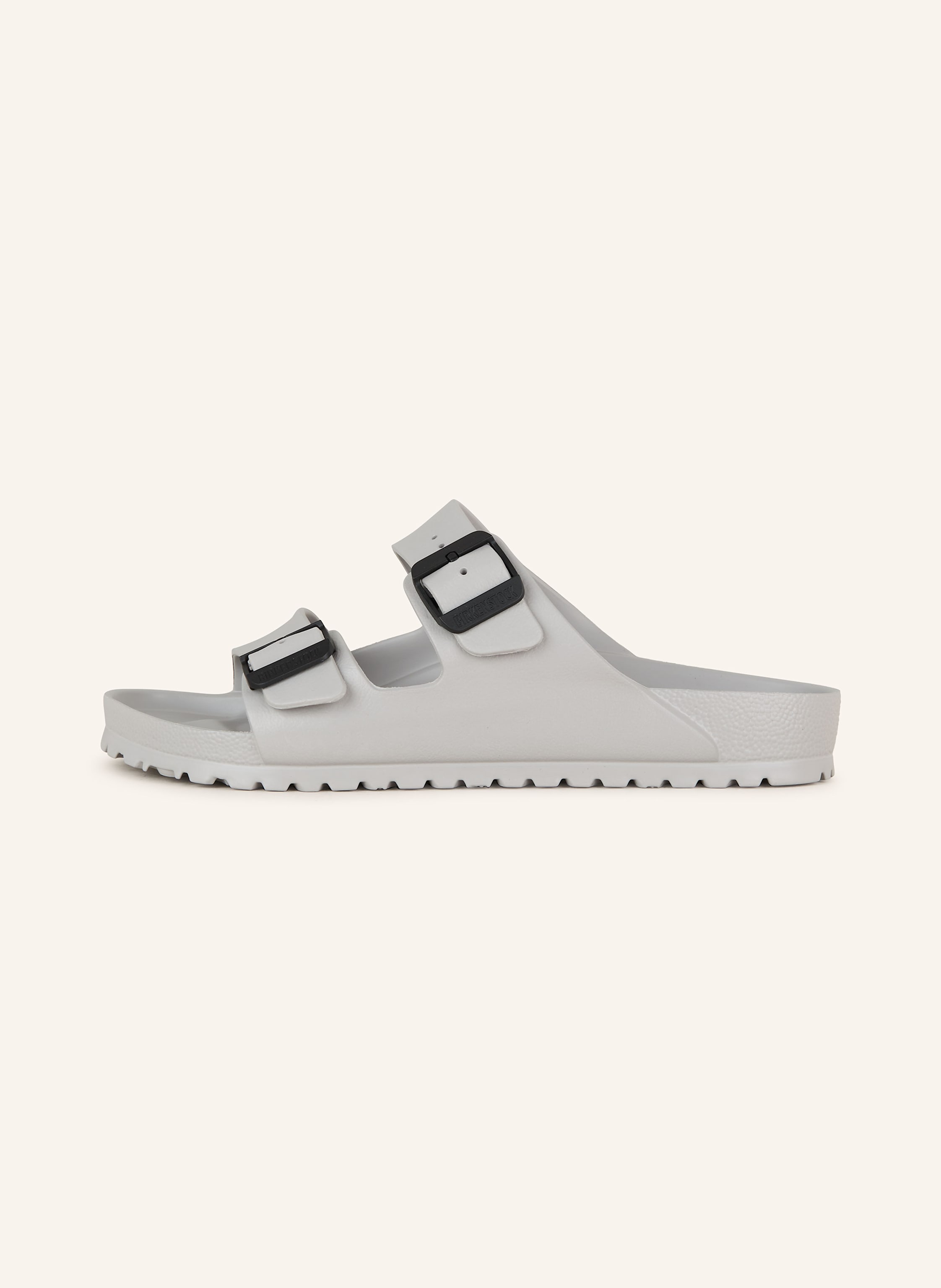 Thumbnail - Birkenstock Pantoletten Arizona Stealth Buckle Eva grau