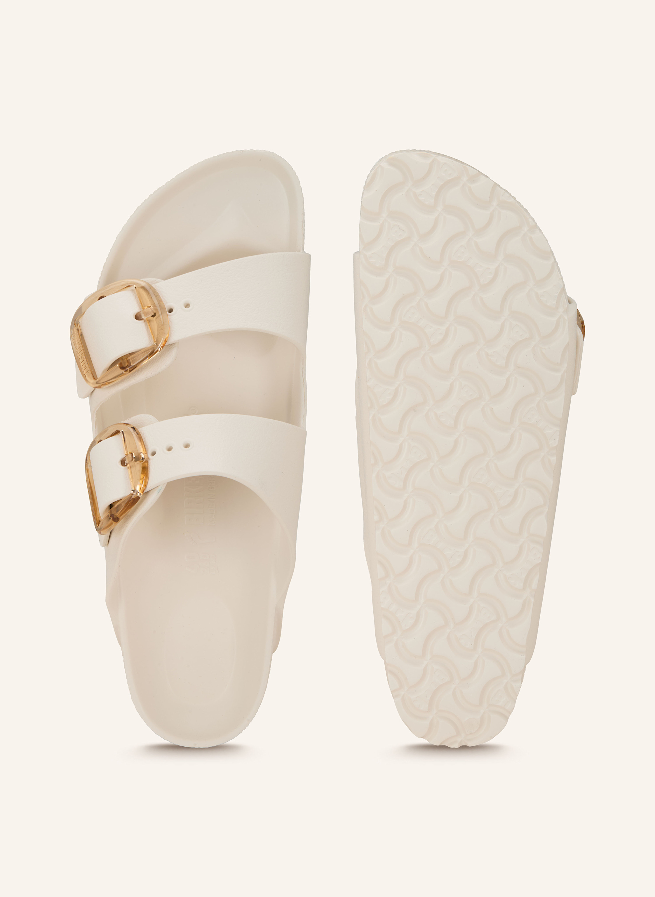 Thumbnail - Birkenstock Pantoletten Arizona Big Buckle Eva weiss