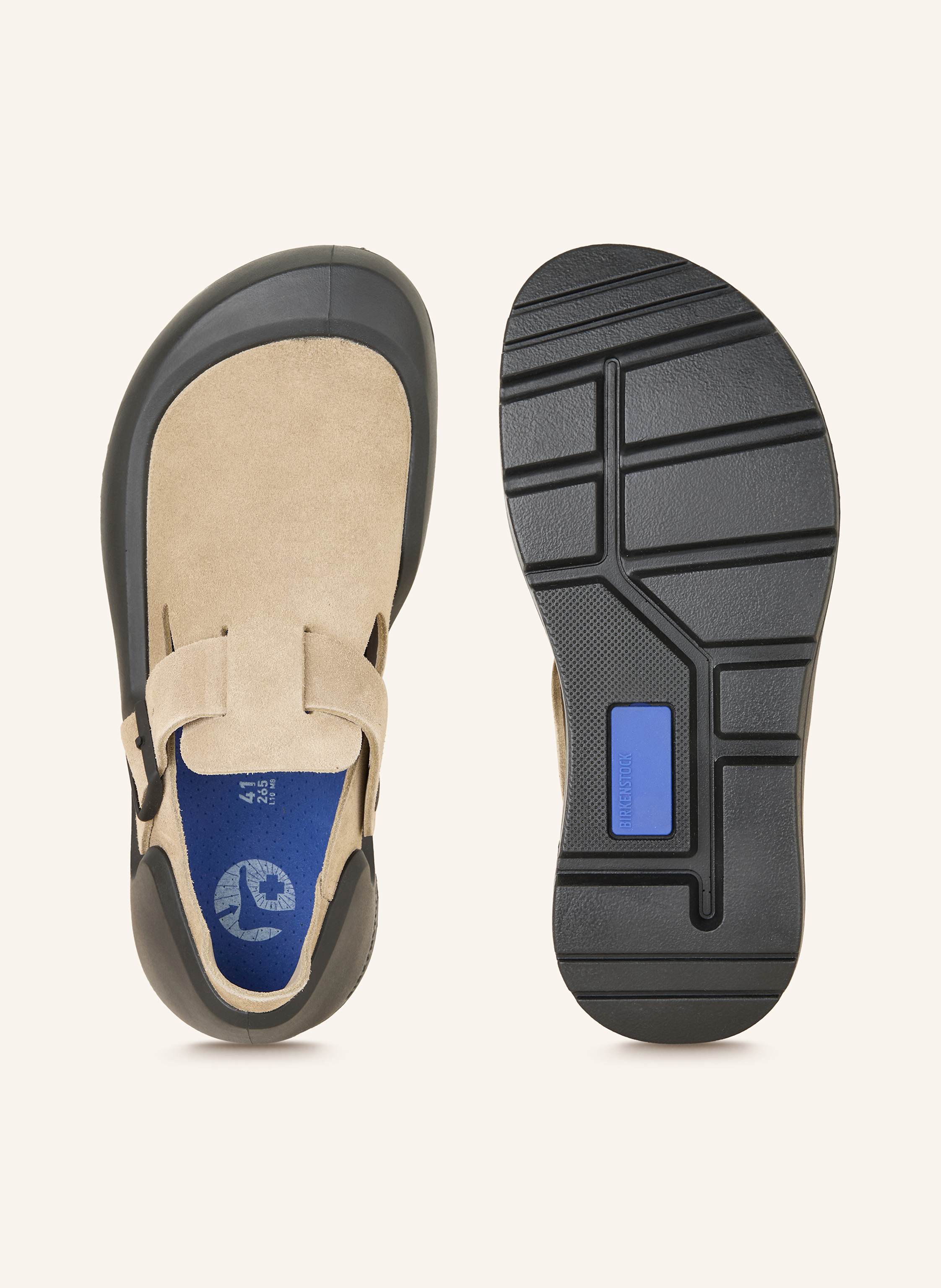 Thumbnail - Birkenstock Slipper Reykjavik beige