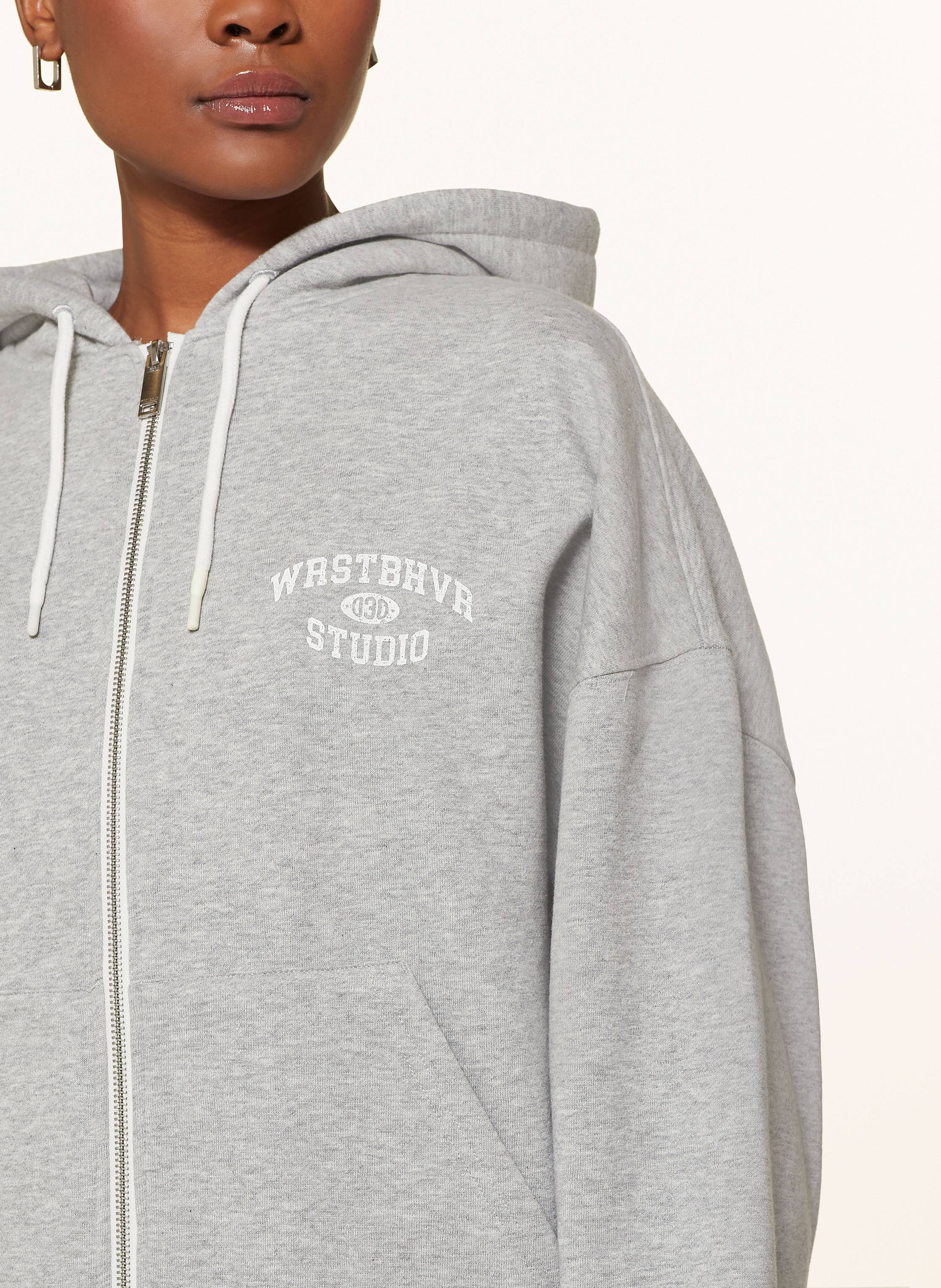 Thumbnail - Wrstbhvr Sweatjacke Patrice grau