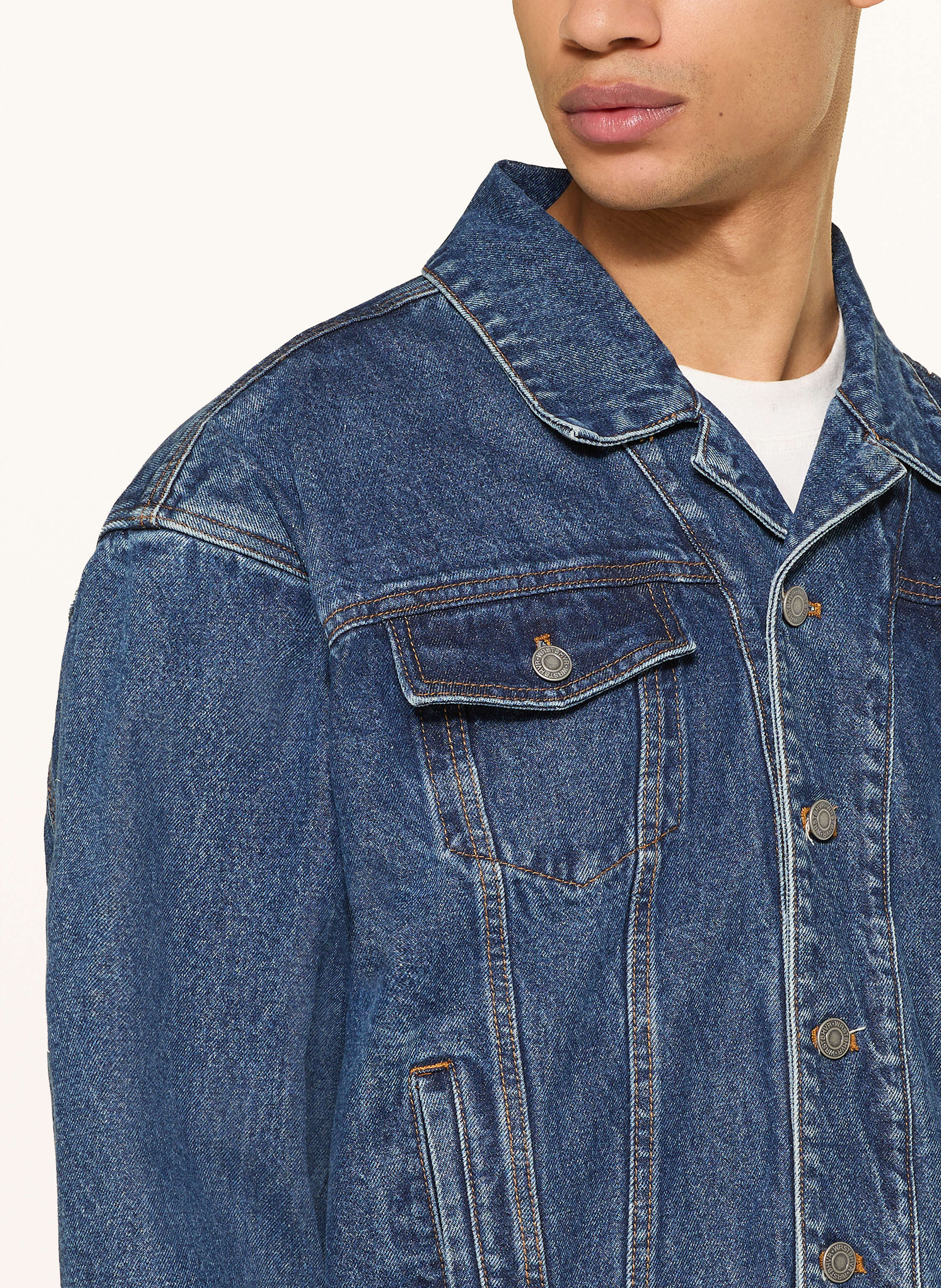 Thumbnail - Wrstbhvr Jeansjacke Frank v2 blau