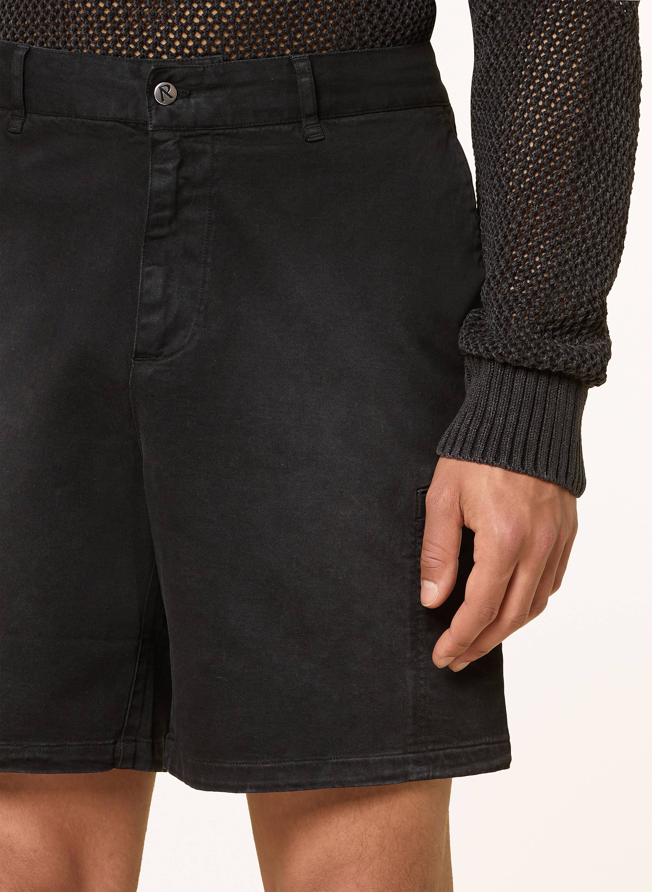 Thumbnail - Represent Cargo-Jeansshorts schwarz