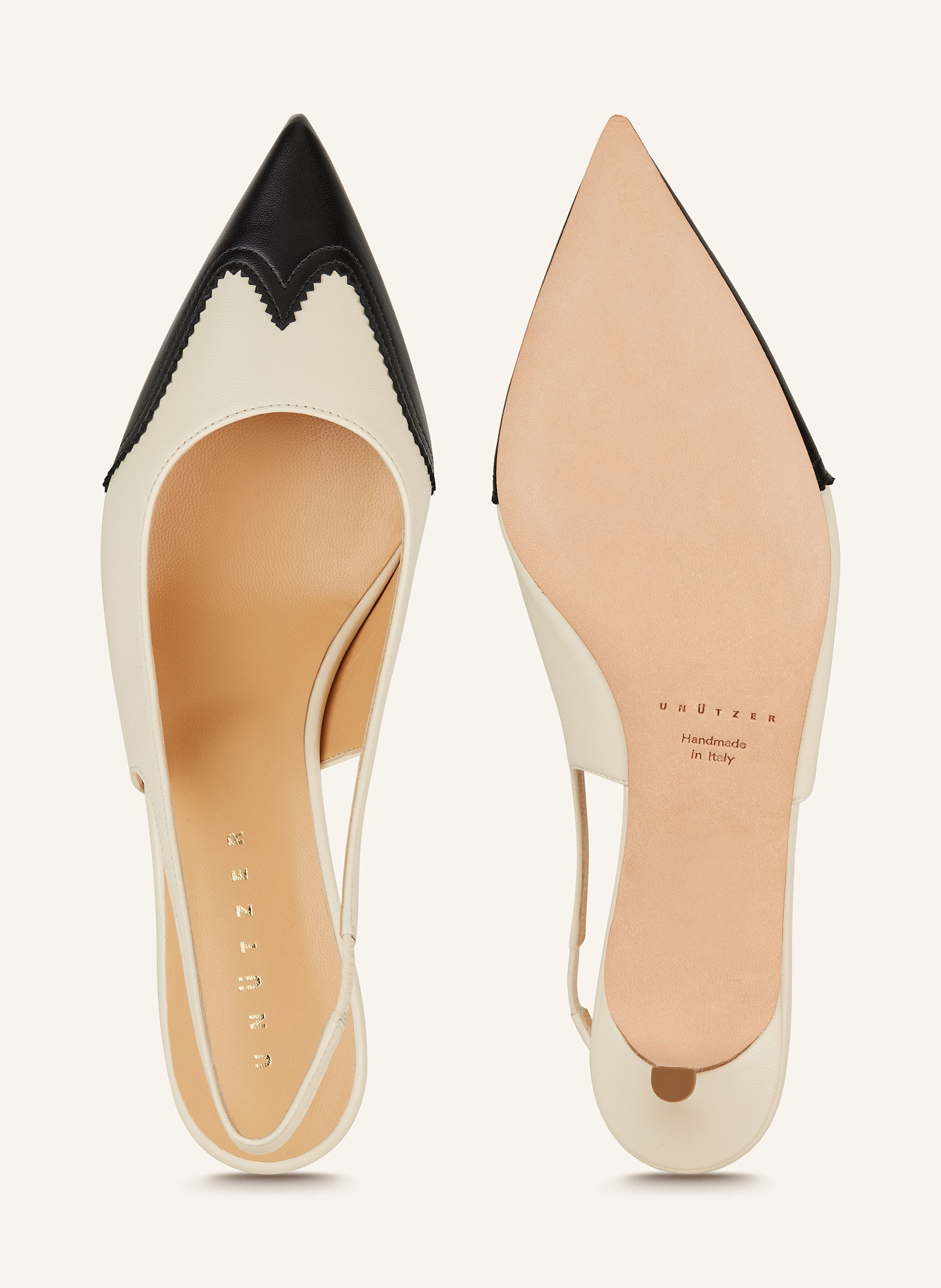 Thumbnail - Unützer Slingpumps beige