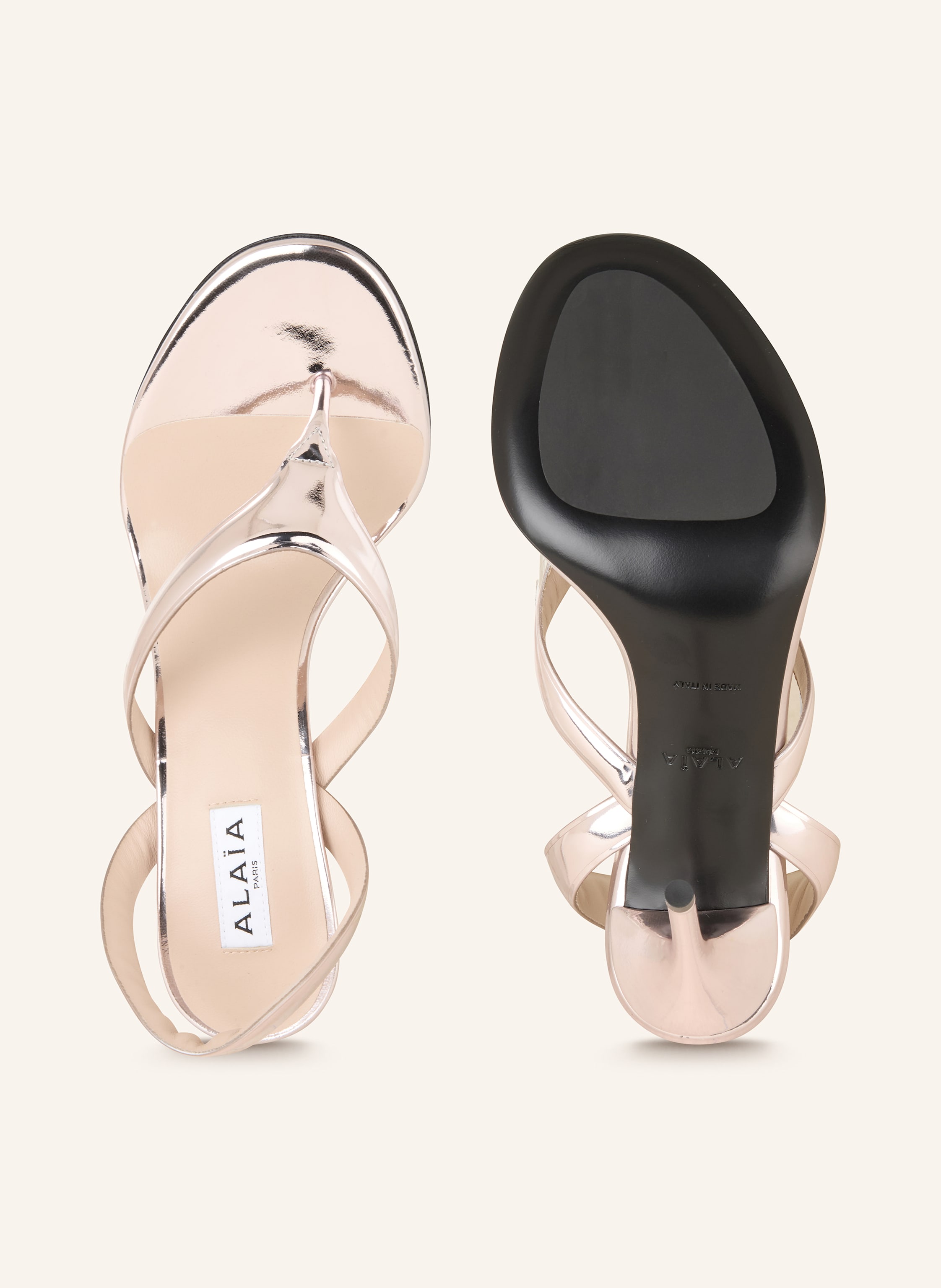 Thumbnail - Alaïa Zehentrenner silber