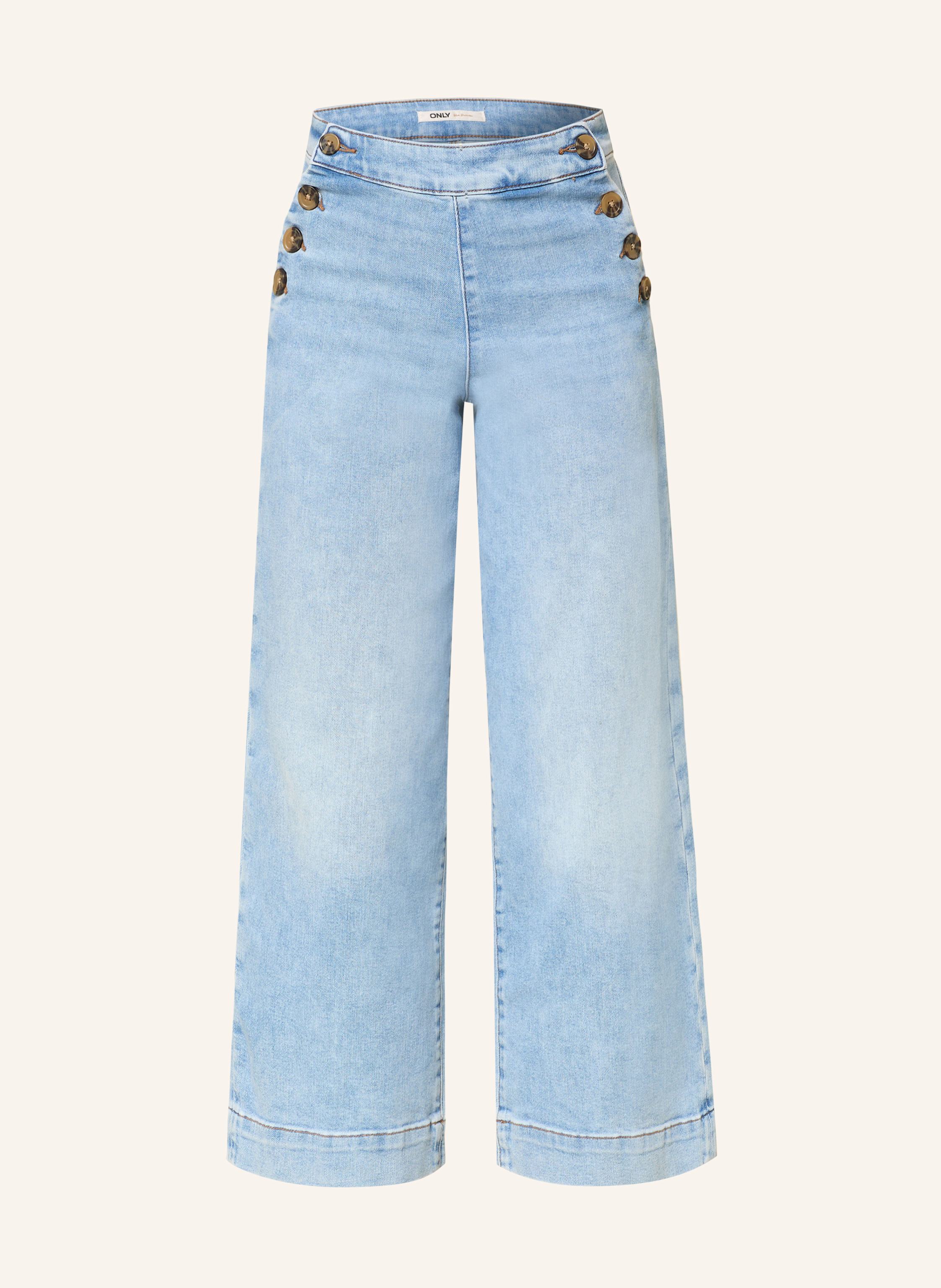 Only Wide Leg Jeans blau