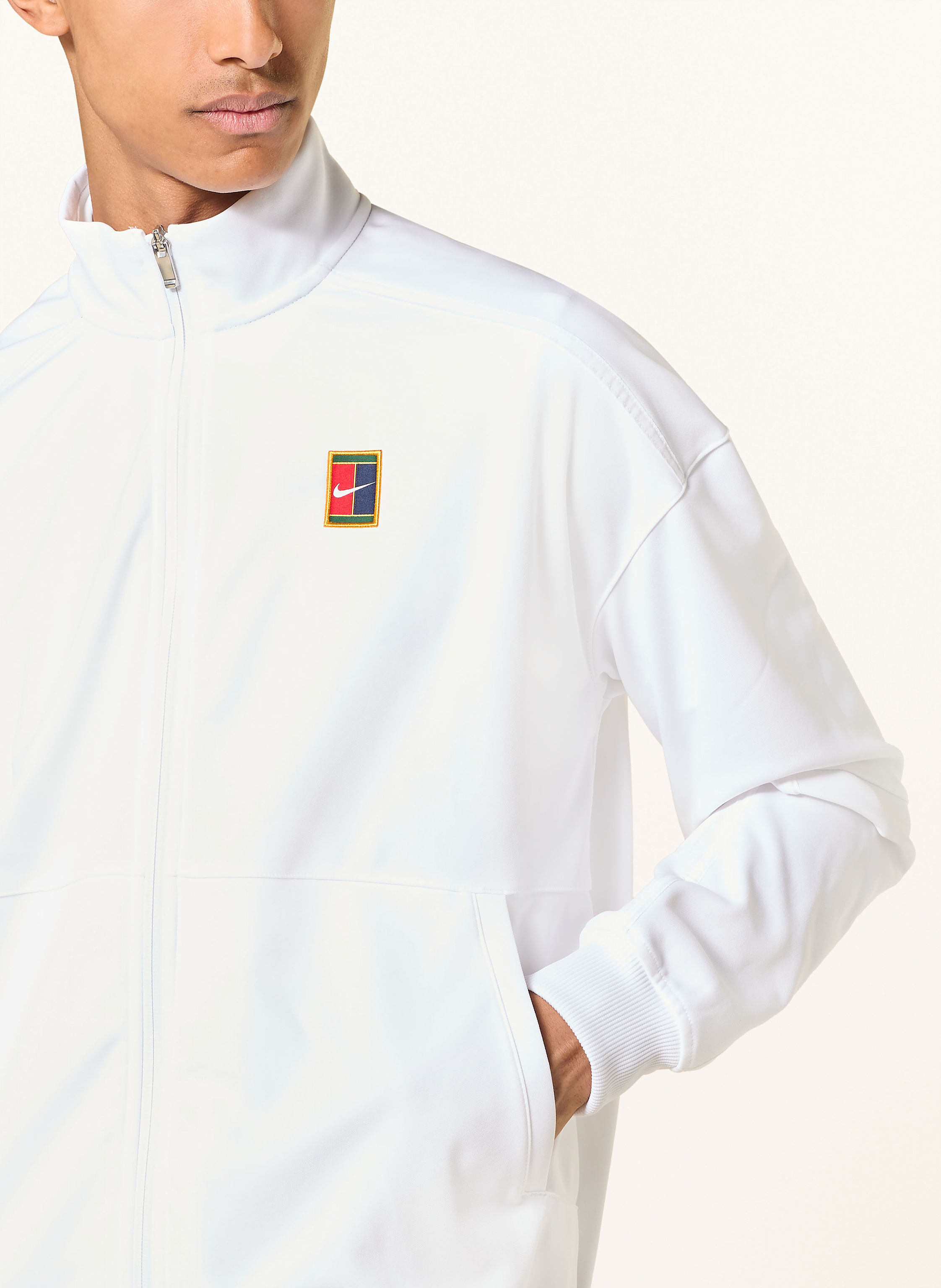 Thumbnail - Nike Trainingsjacke Court Heritage weiss