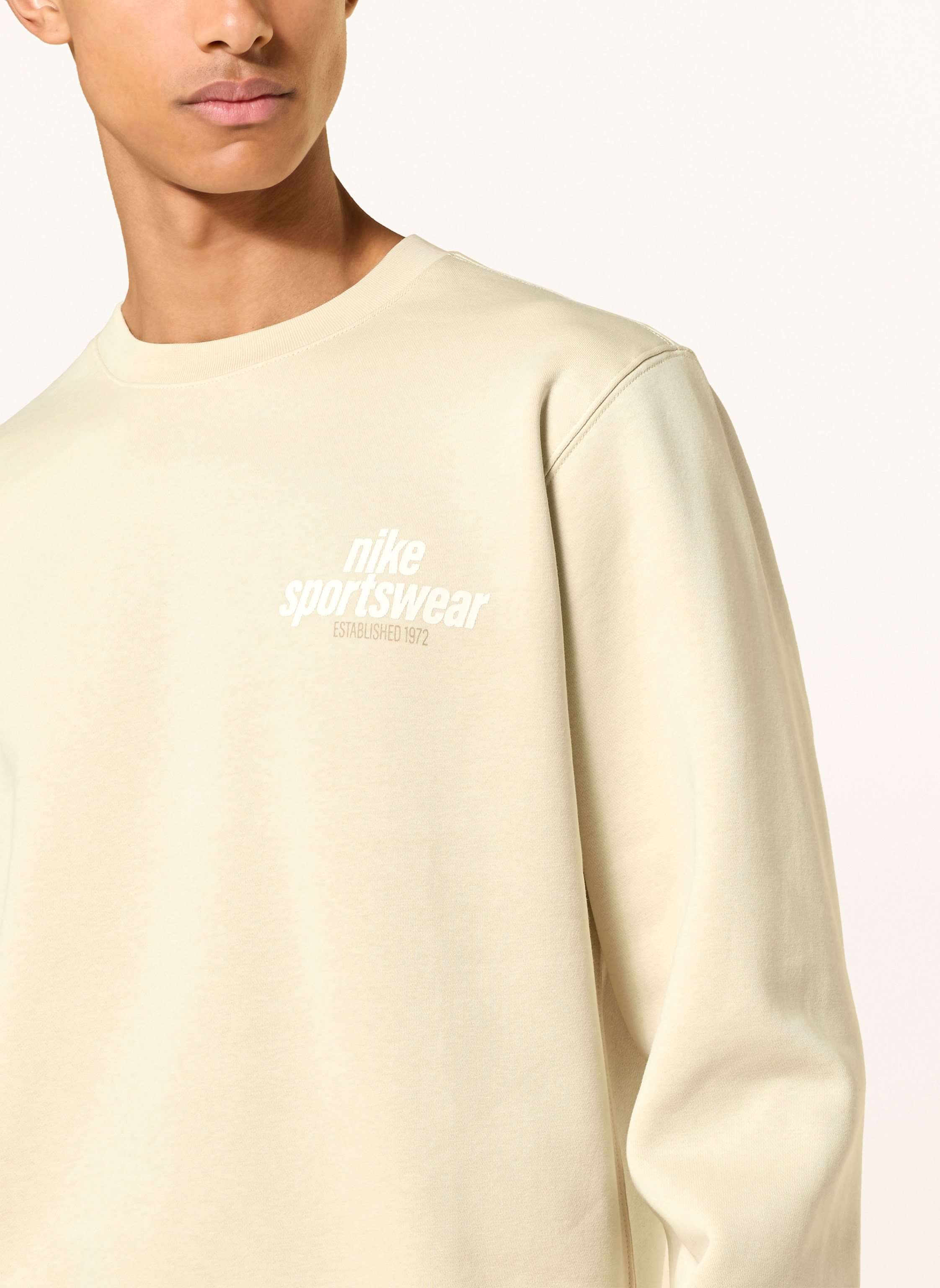 Thumbnail - Nike Sweatshirt Club beige