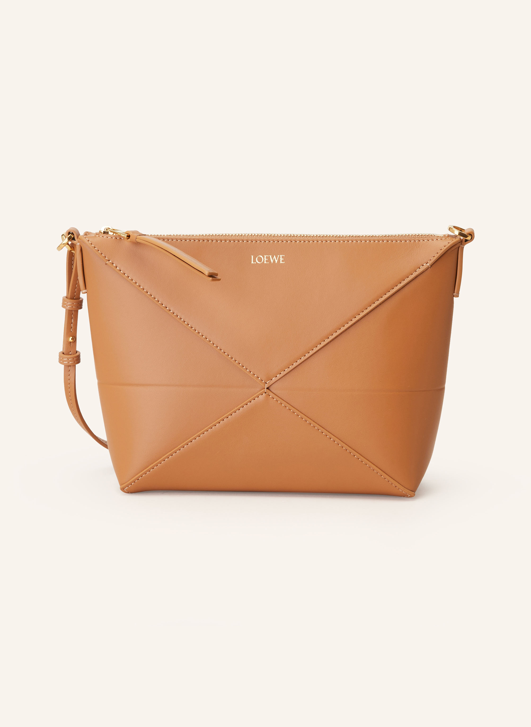 Loewe Loewe Pouch Puzzle Fold braun in COGNAC