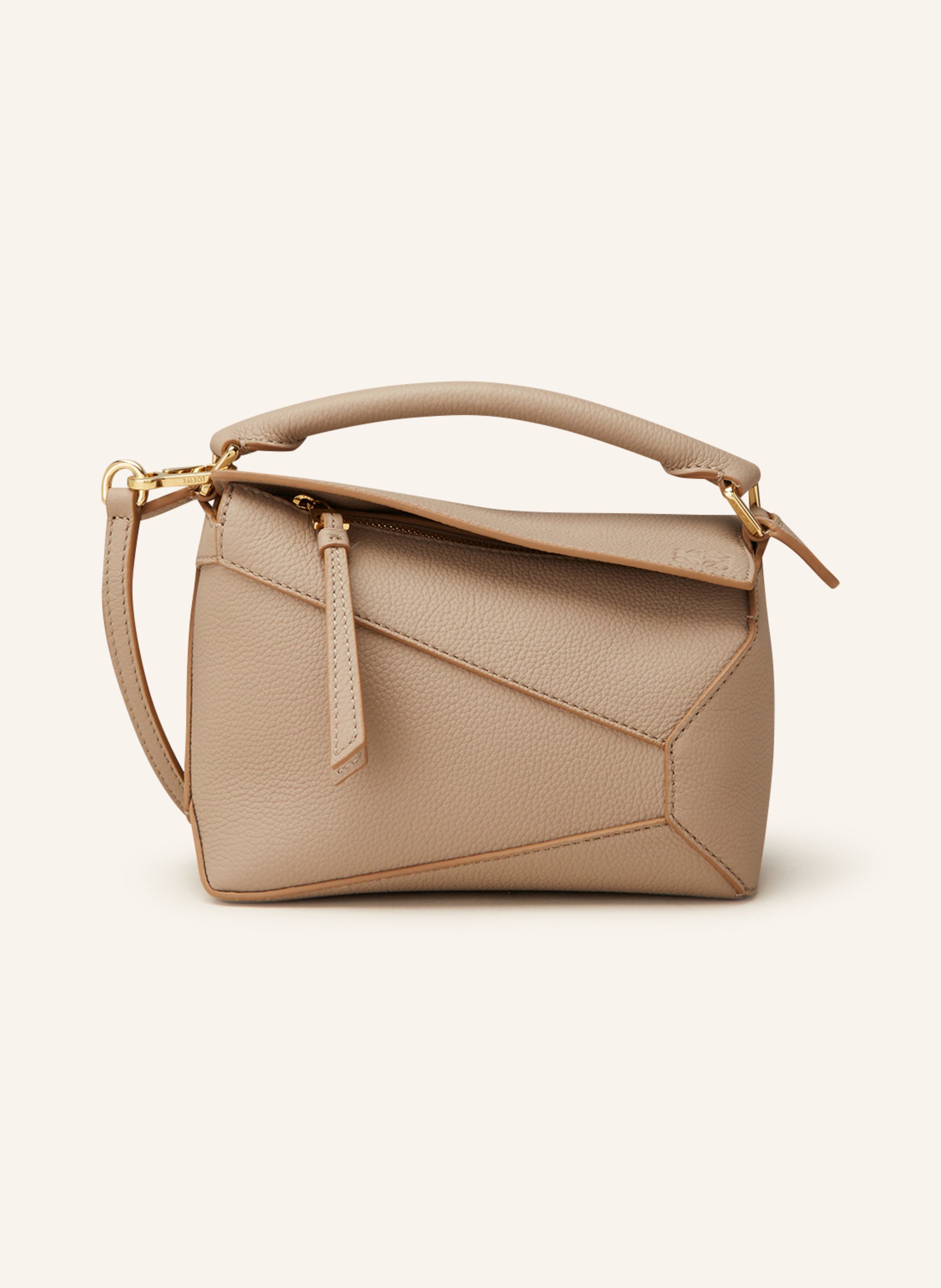 Loewe Loewe Umhängetasche Puzzle Edge Mini beige in BEIGE