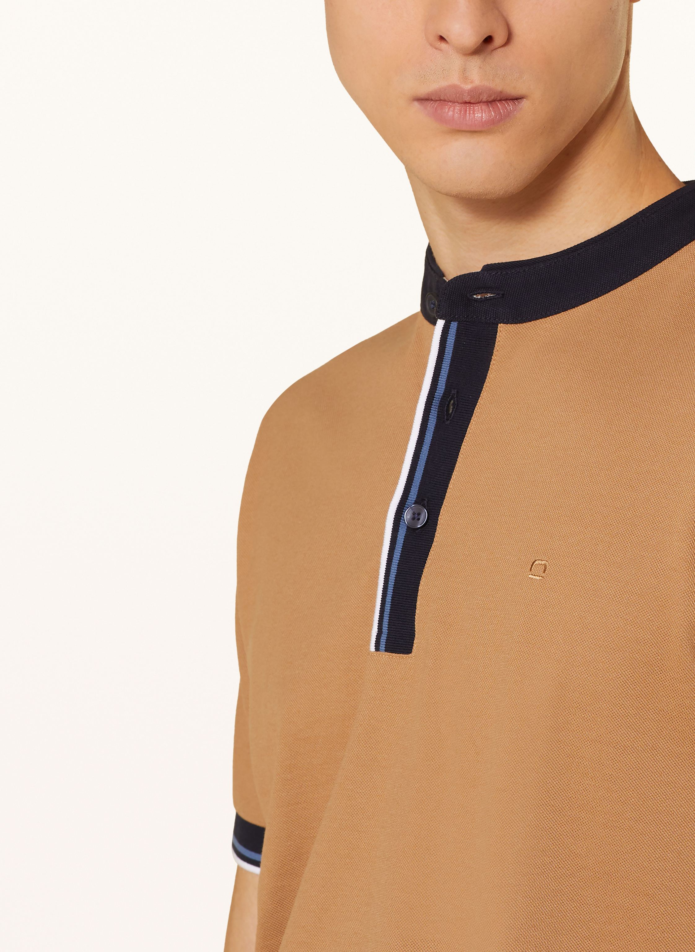 Thumbnail - Olymp Piqué-Poloshirt braun