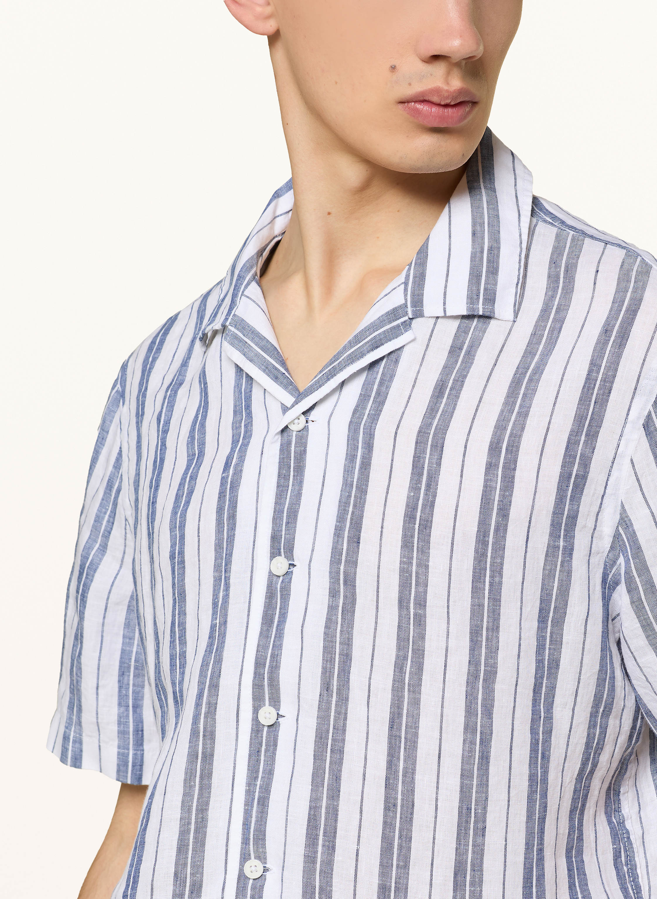 Thumbnail - Olymp Resorthemd Casual Modern Fit blau