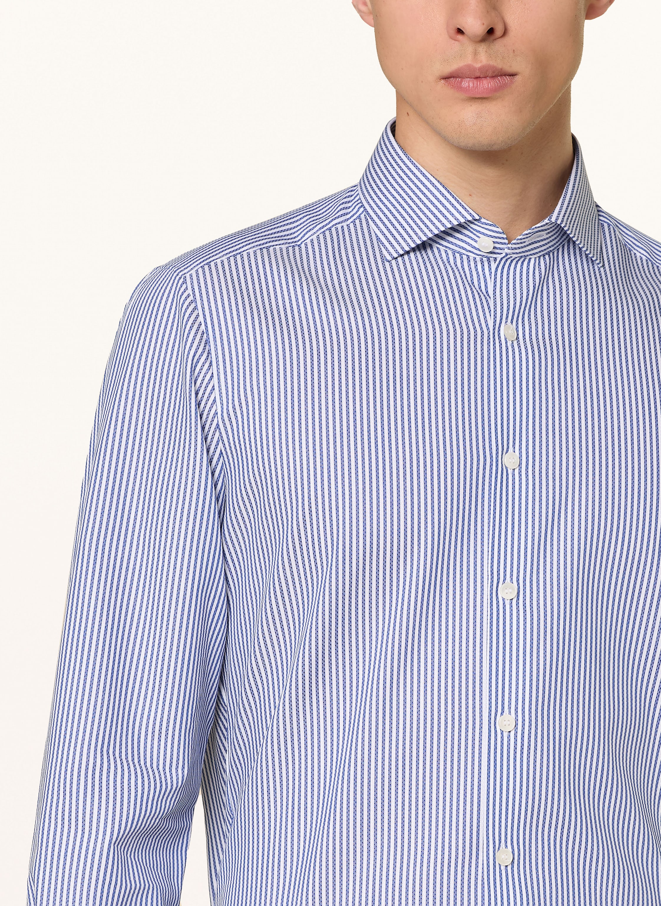 Thumbnail - Olymp Hemd Level Five Body Fit blau