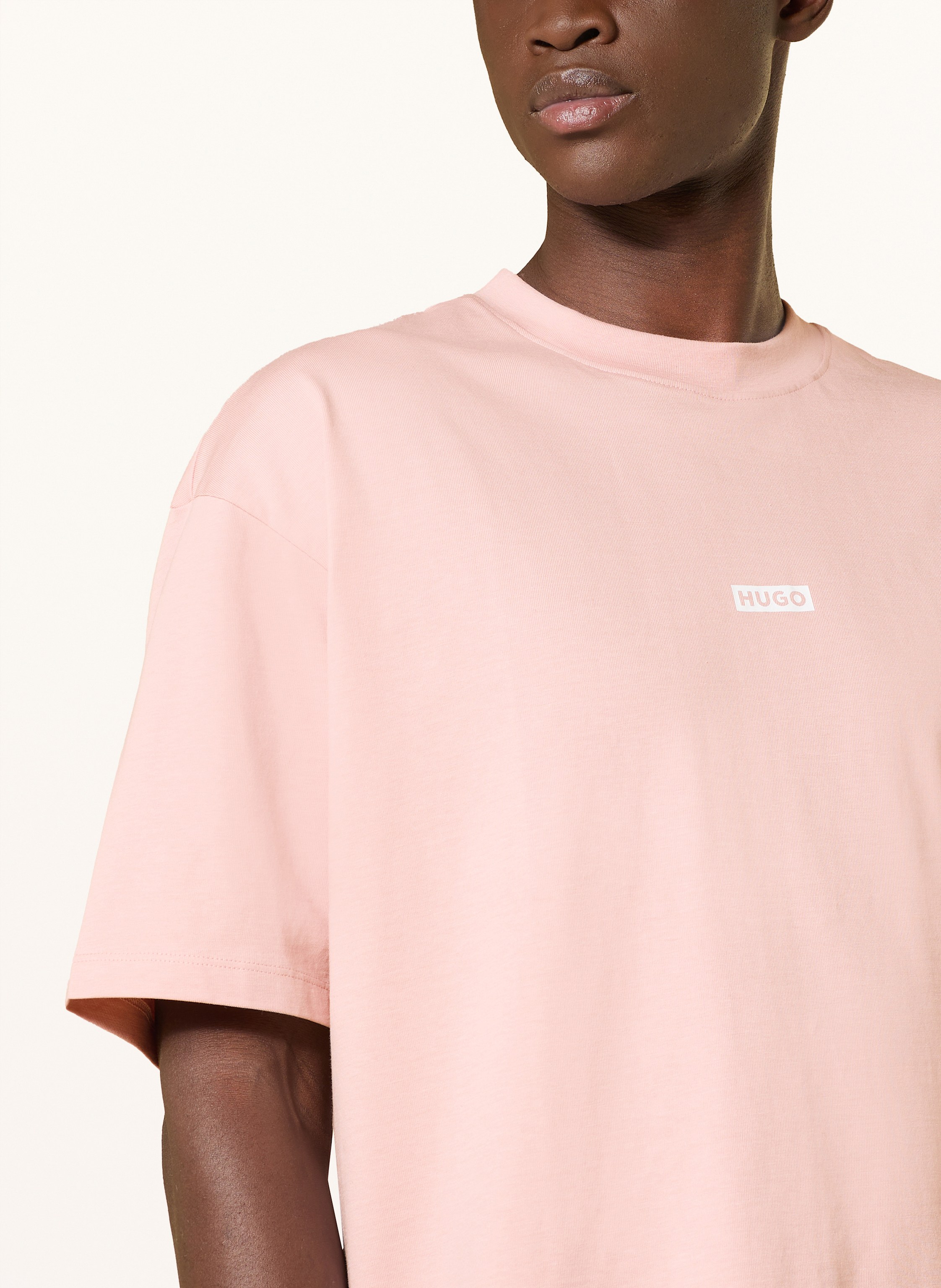 Thumbnail - Hugo T-Shirt Nalono rosa