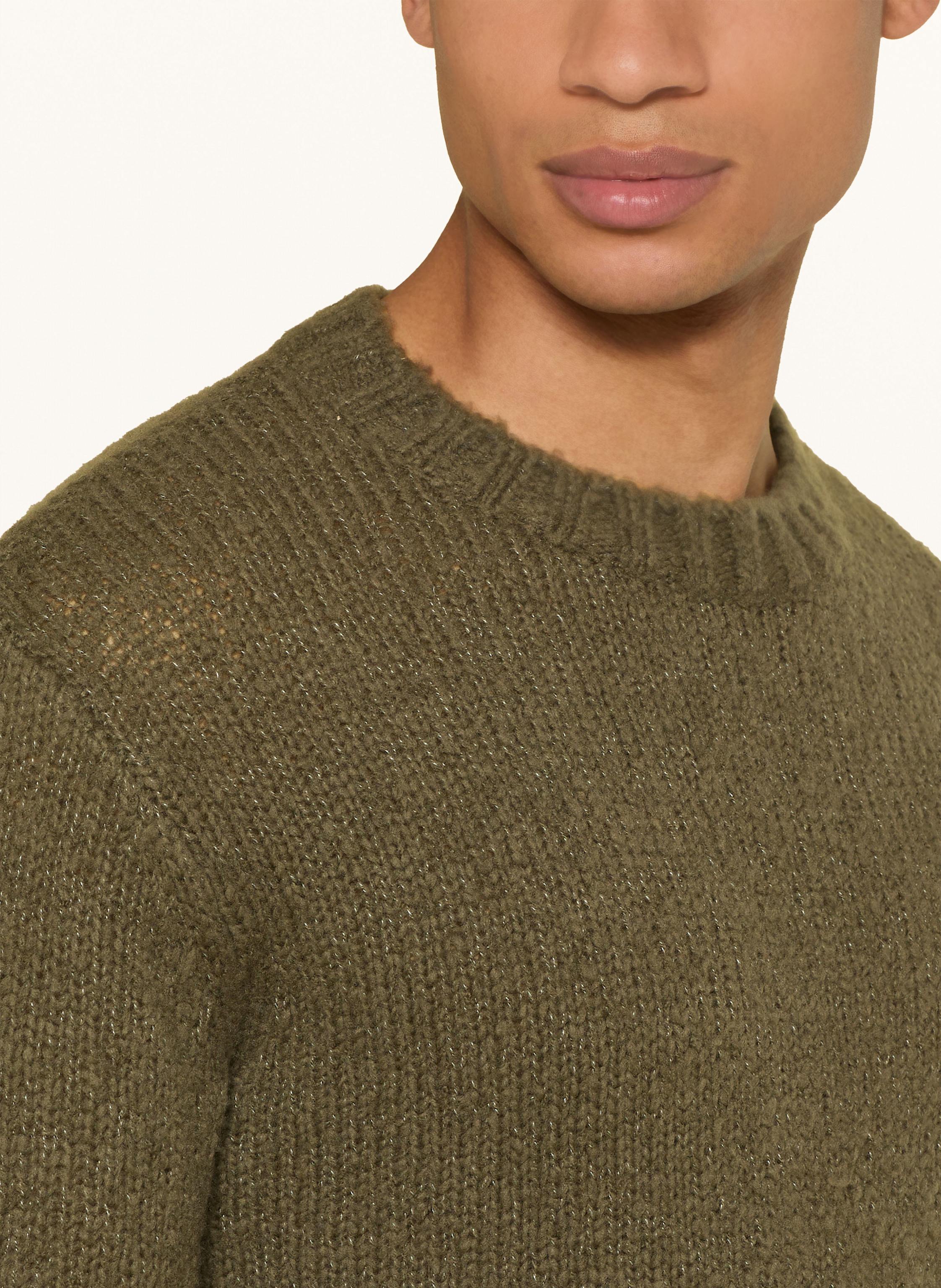 Thumbnail - Juvia Pullover Robert Aus Merinowolle gruen