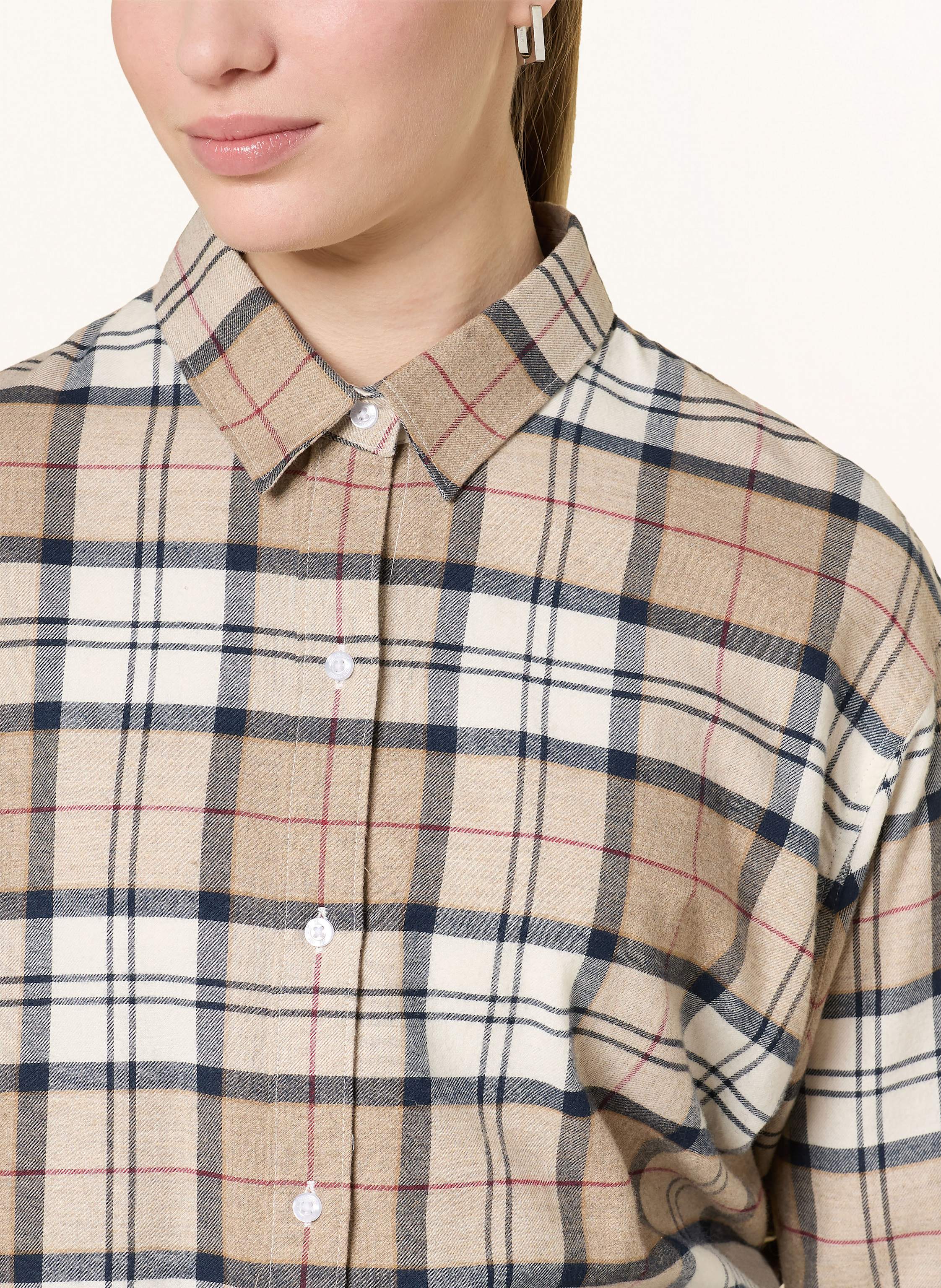 Thumbnail - Barbour Hemdbluse Elishaw beige